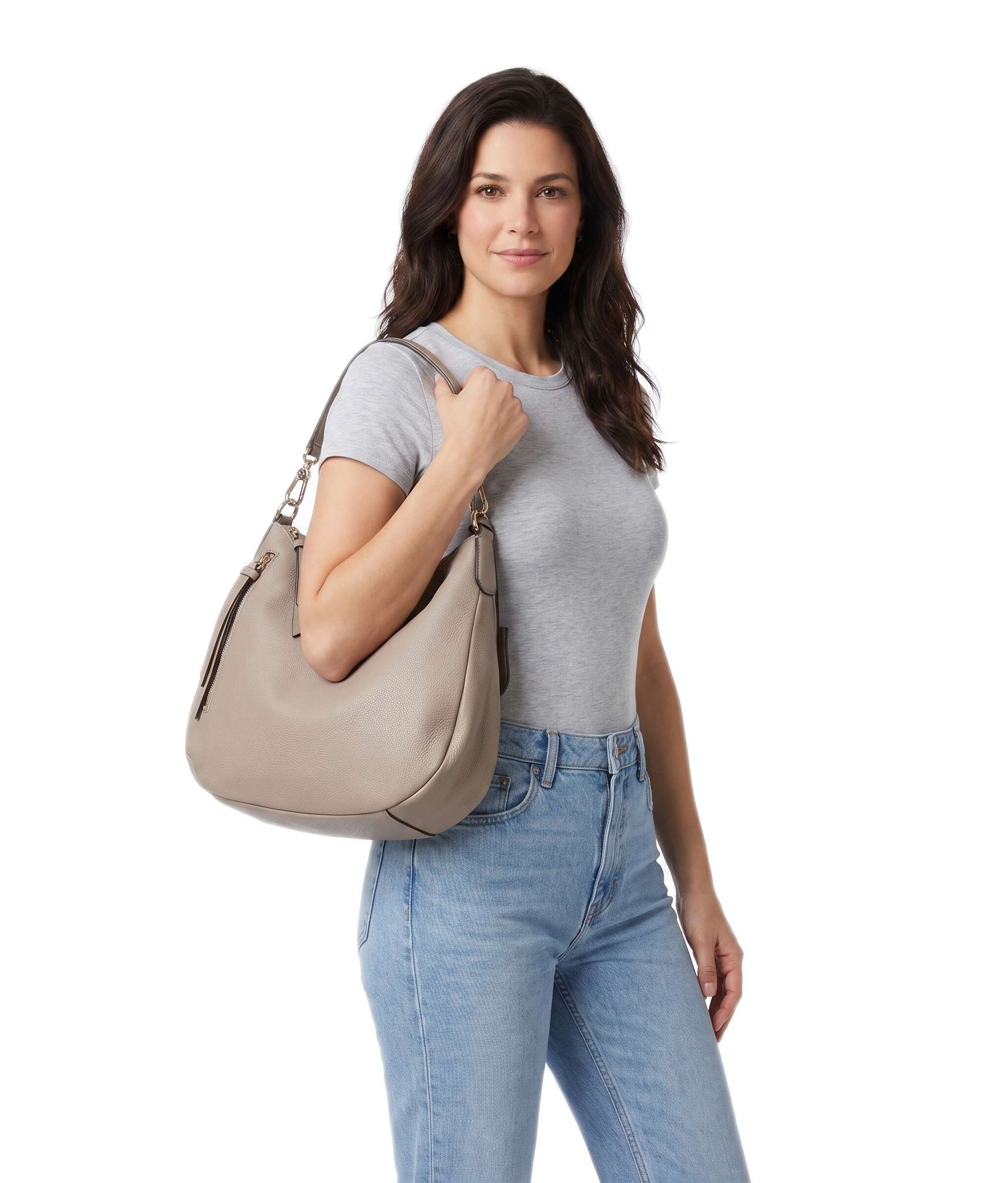Abro Adria Juna Small Hobo tas siena - Image 3