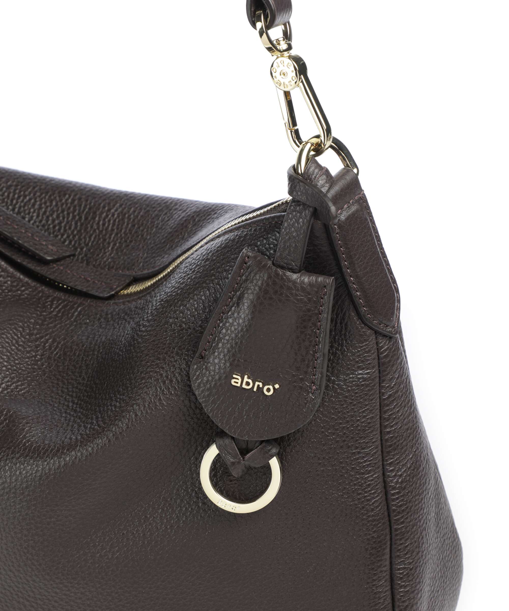 Abro Adria Juna Small Hobo tas dark brown - Image 4