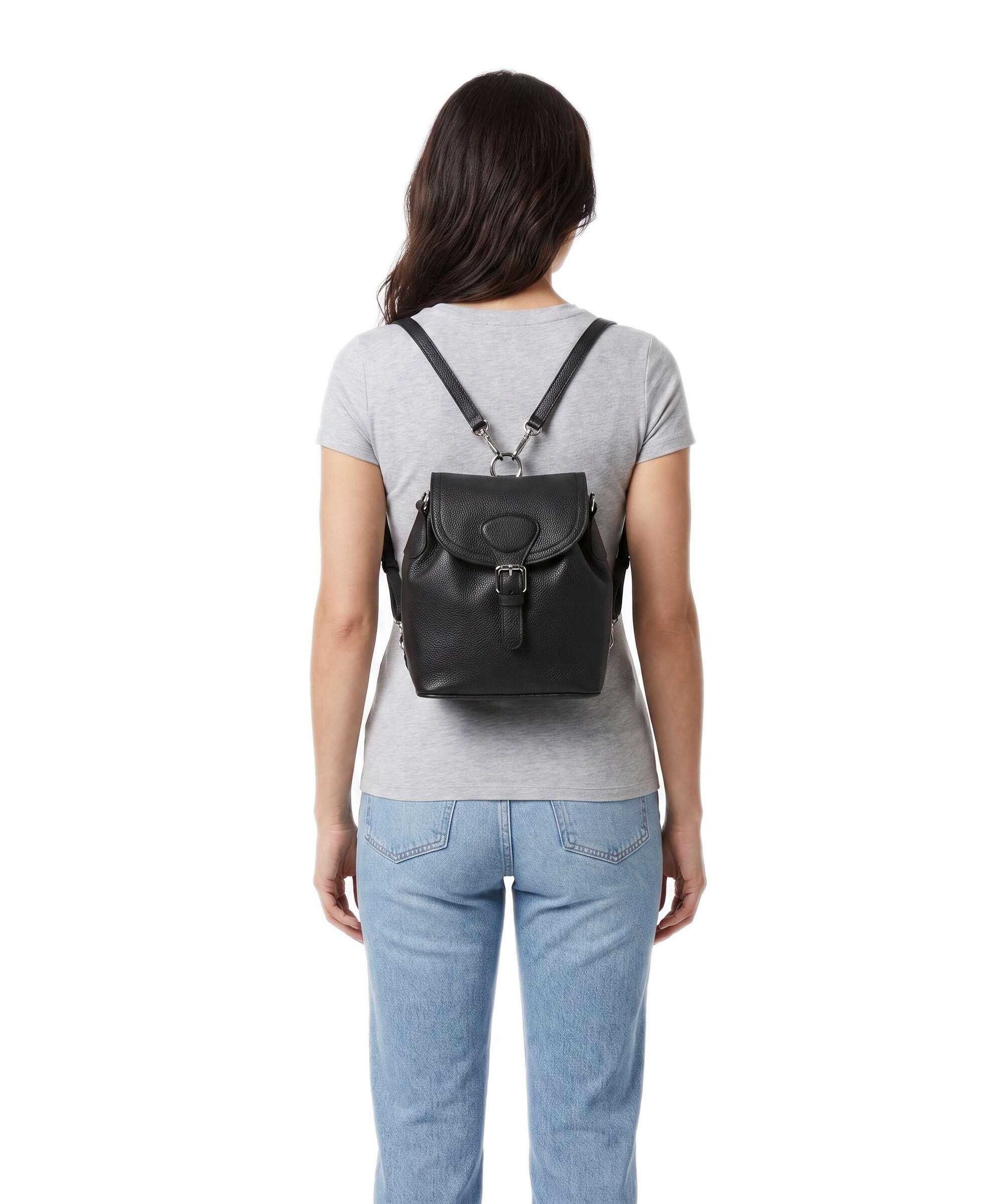 Abro Agave Daily Small Rugzak-tas black/nickel - Image 3