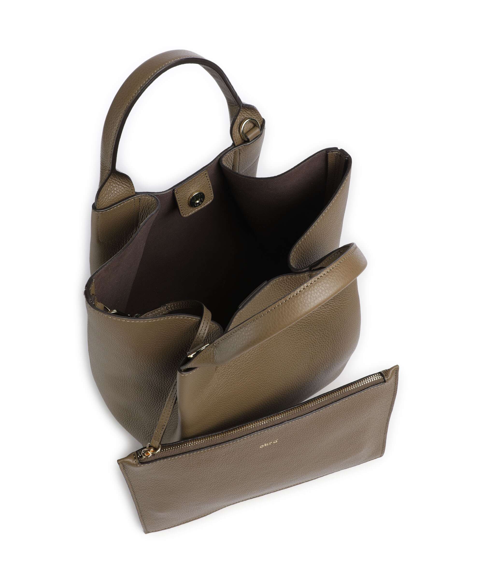 Abro Agave Essential Medium Handtas military - Image 6