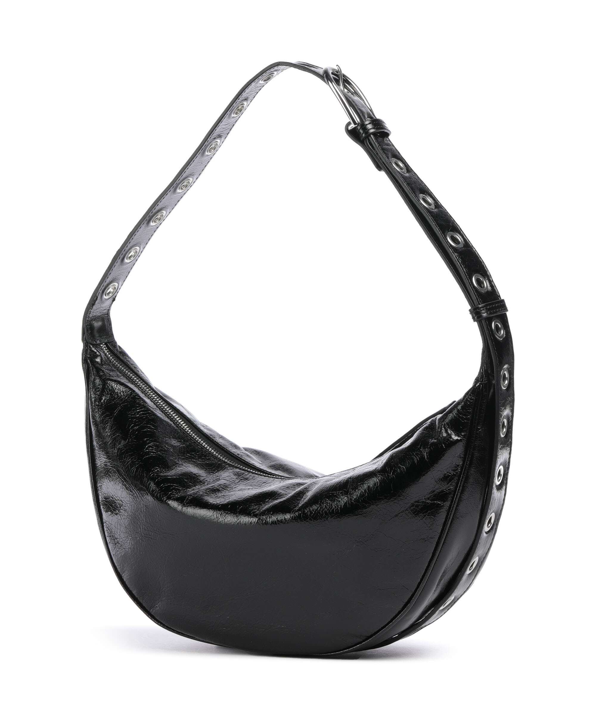 Abro Alias Soft By My Side Hobo tas black/nickel - Image 2