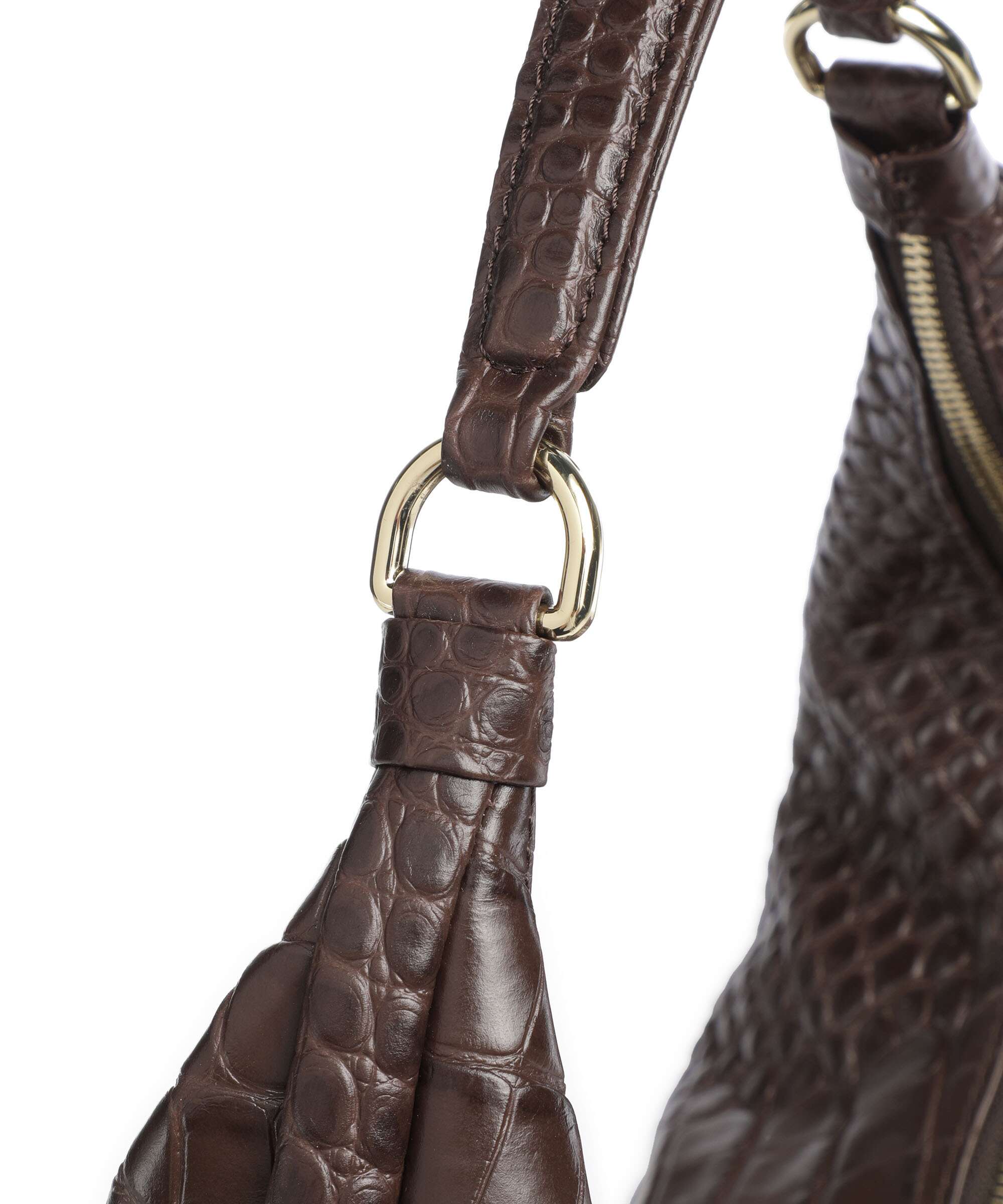 Abro Cocco Mondial Nana Big Hobo tas dark brown - Image 4