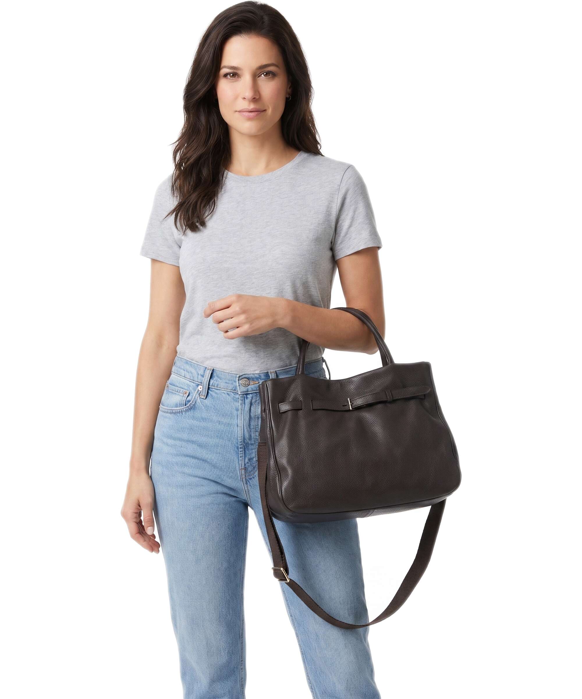 Abro Dalia Jill Handtas dark brown - Image 3