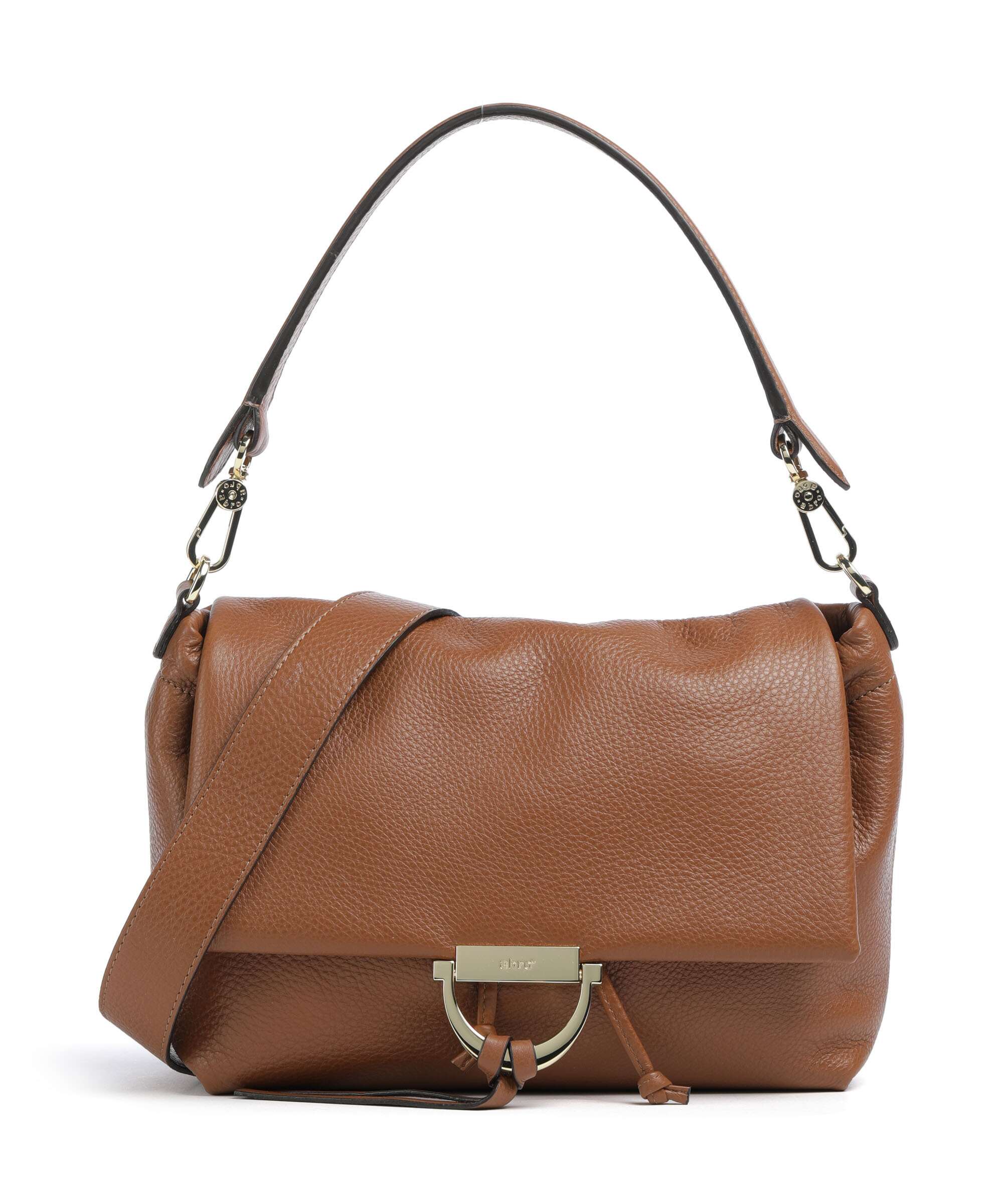 Abro Dalia Temi Medium Schoudertas caramel/cognac