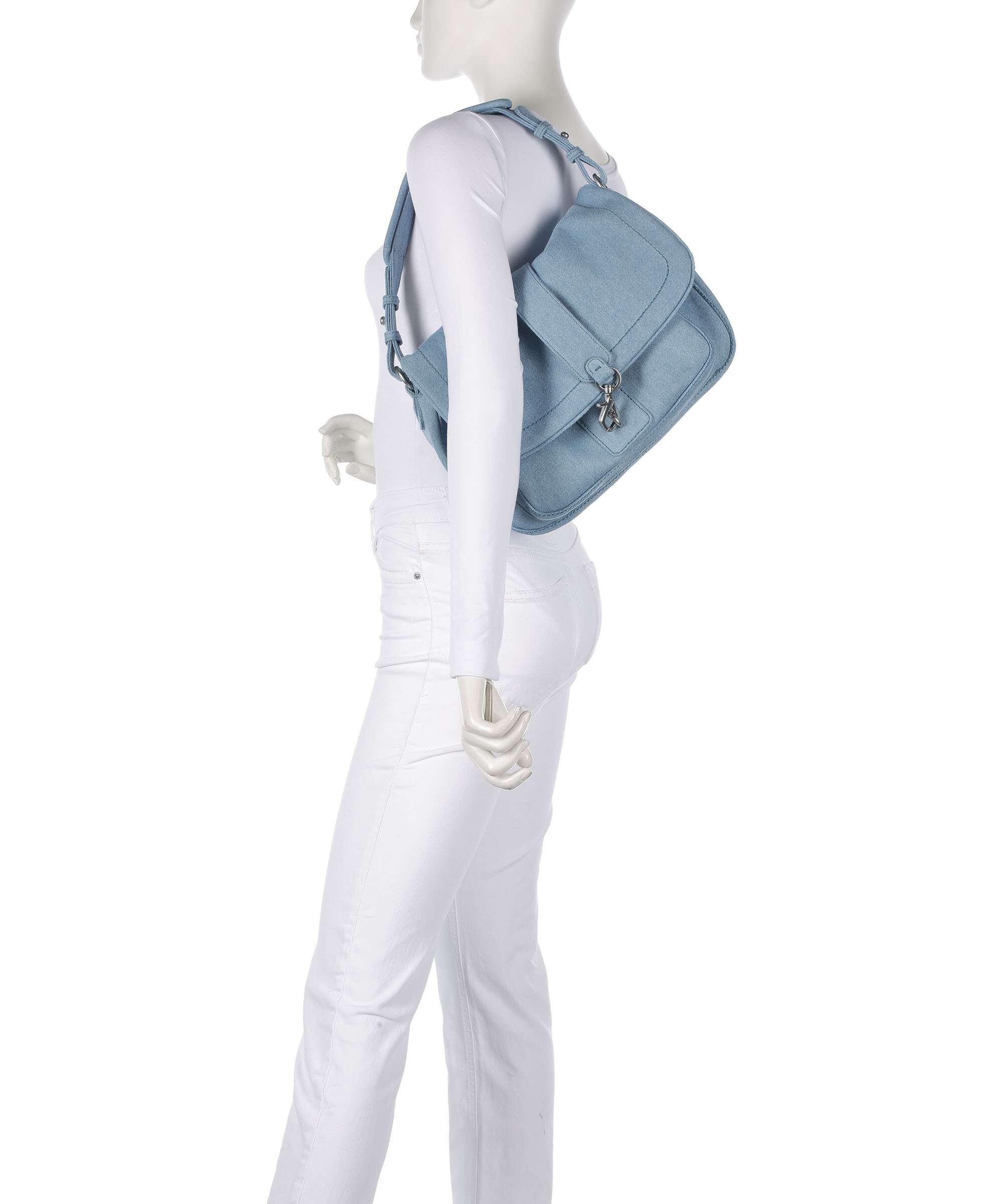 Abro Jeans Star Saddle Hobo tas light blue/fairy - Image 3