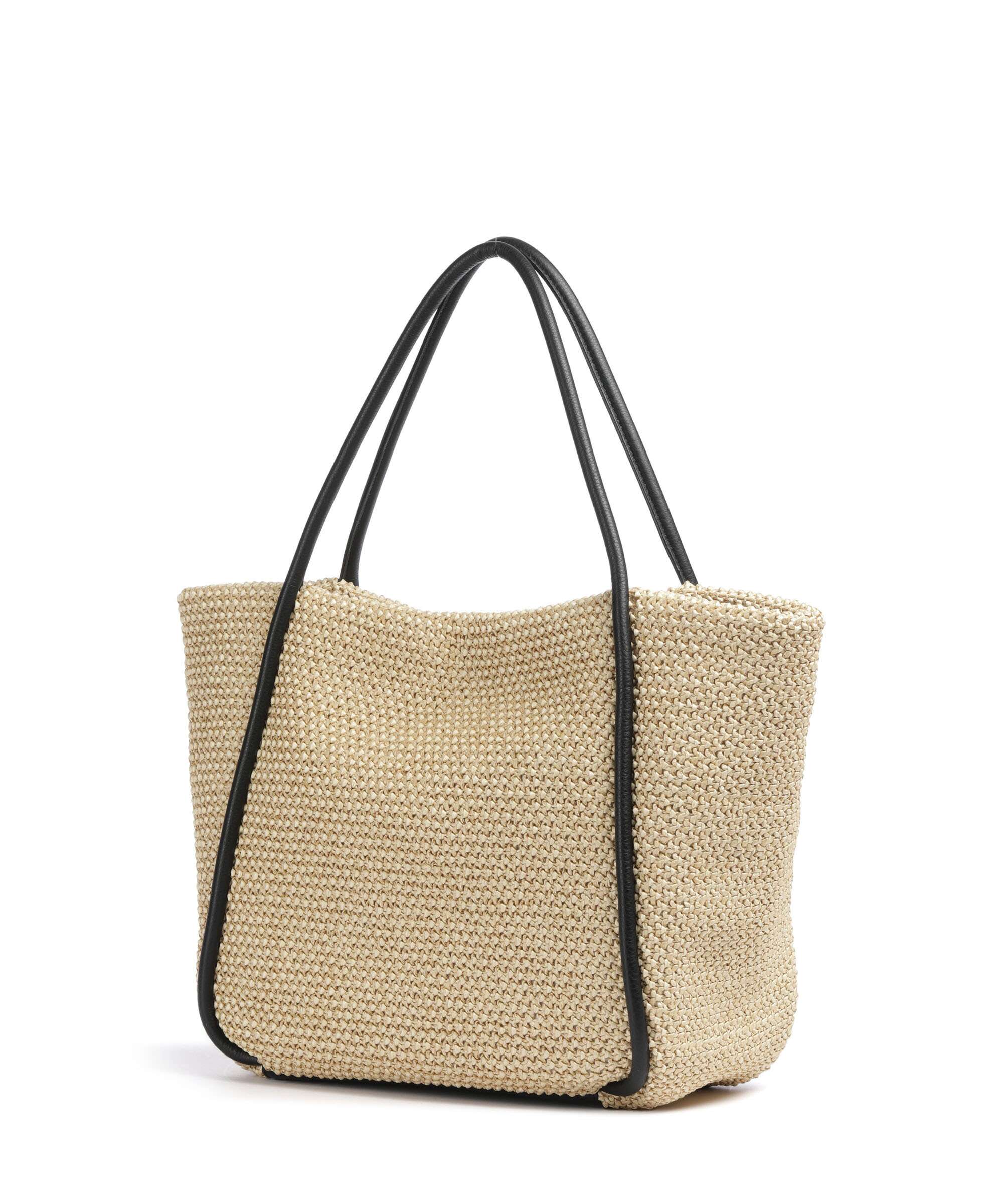Abro Maglia Raffia Willow Boodschappentas natural/black - Image 2