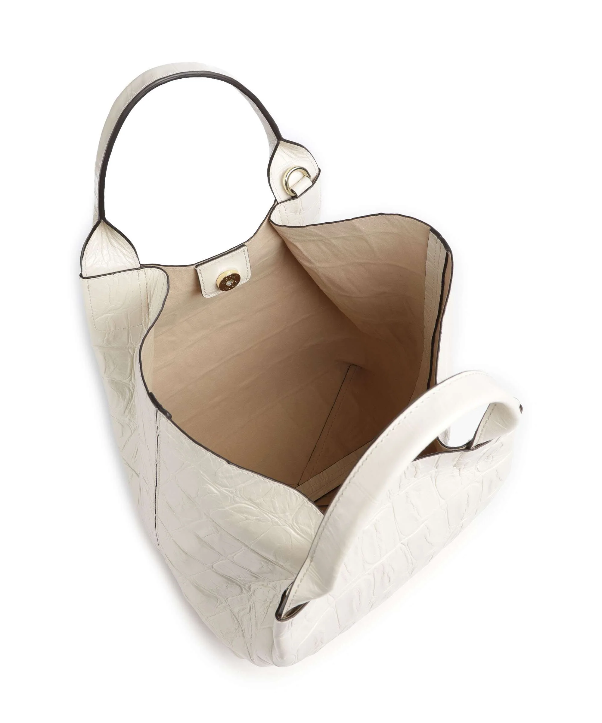 Abro Maxi Cocco Essential Medium Handtas milk - Image 6