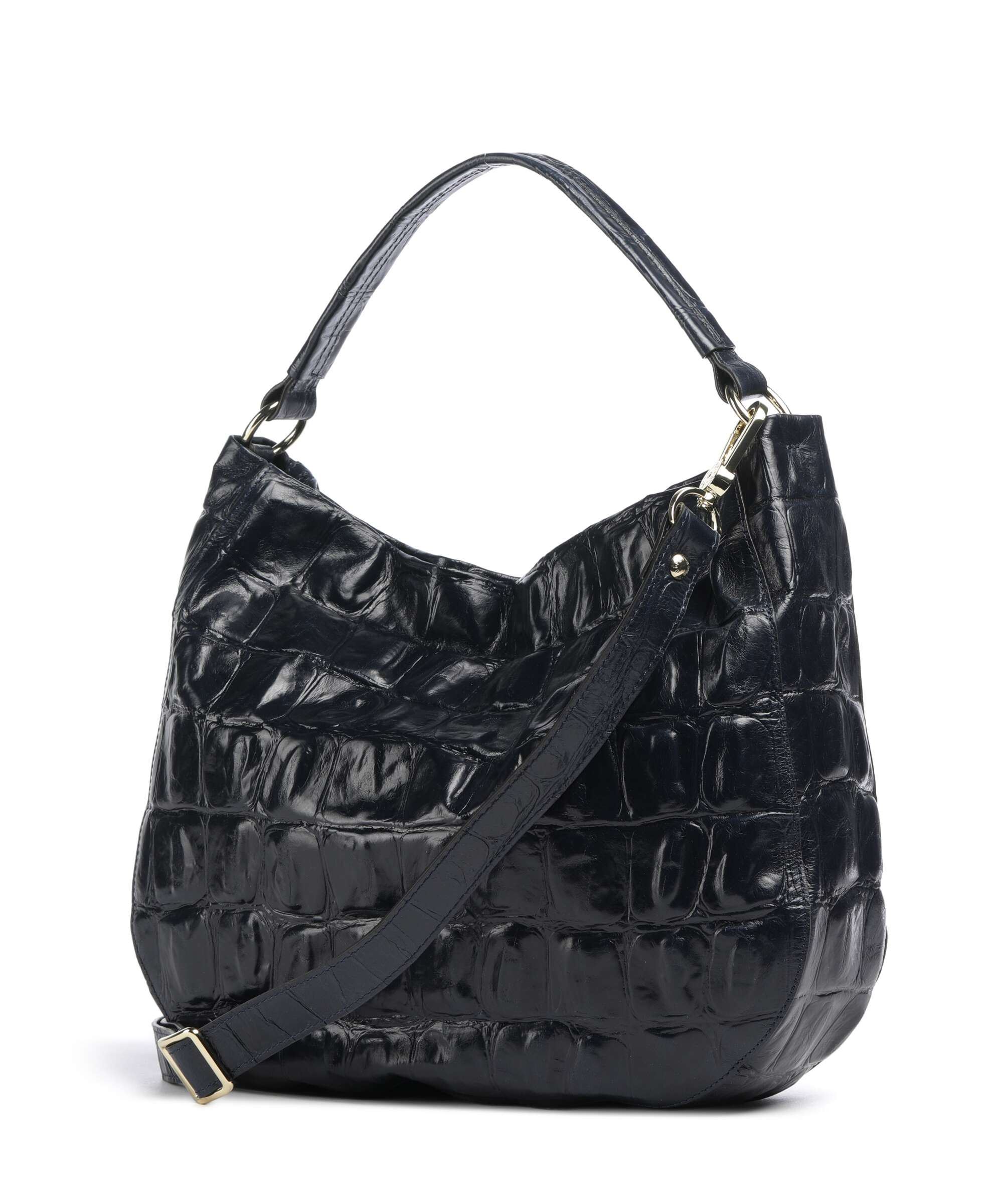 Abro Maxxi Cocco Mia Hobo tas navy - Image 2