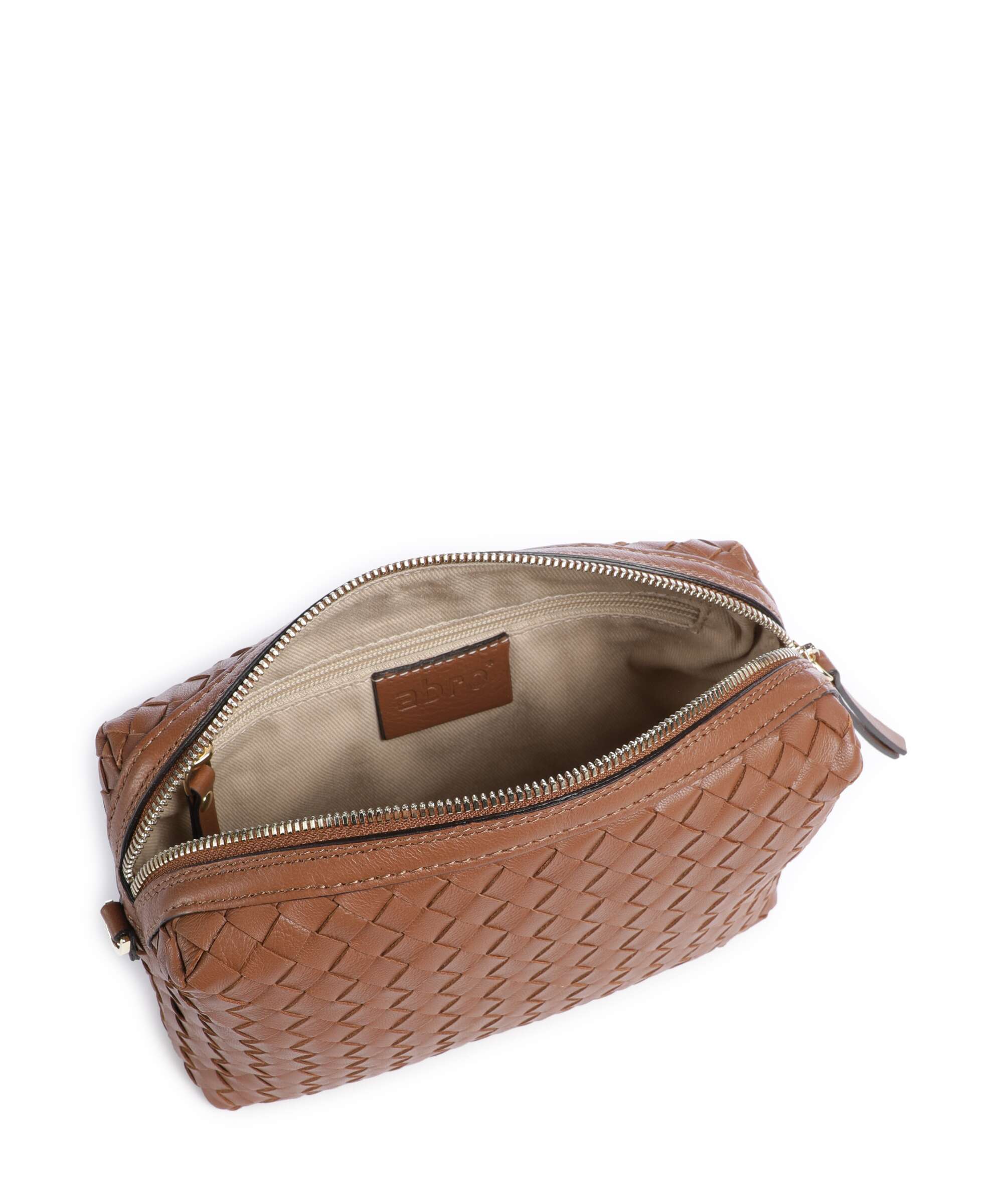 Abro Piuma Kaia Crossbody tas caramel/cognac - Image 6