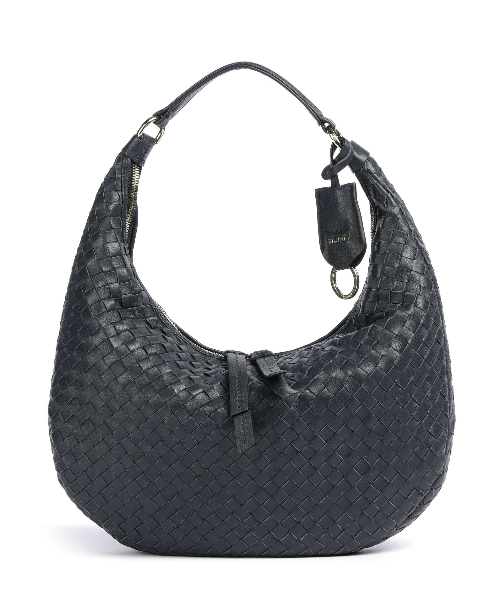 Abro Piuma Nana Small Hobo tas navy