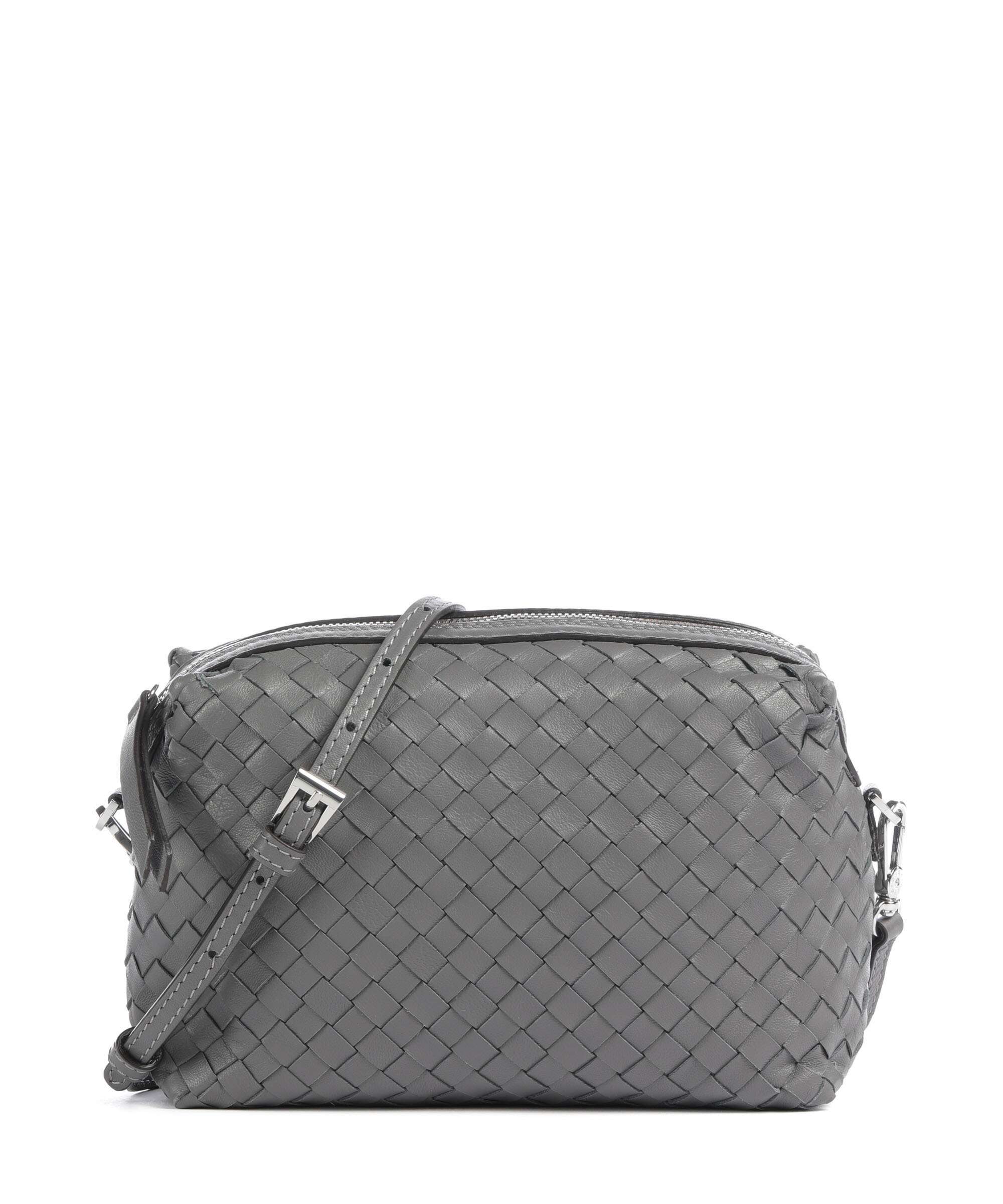 Abro Piuma Opaco Kaia Crossbody tas zinc