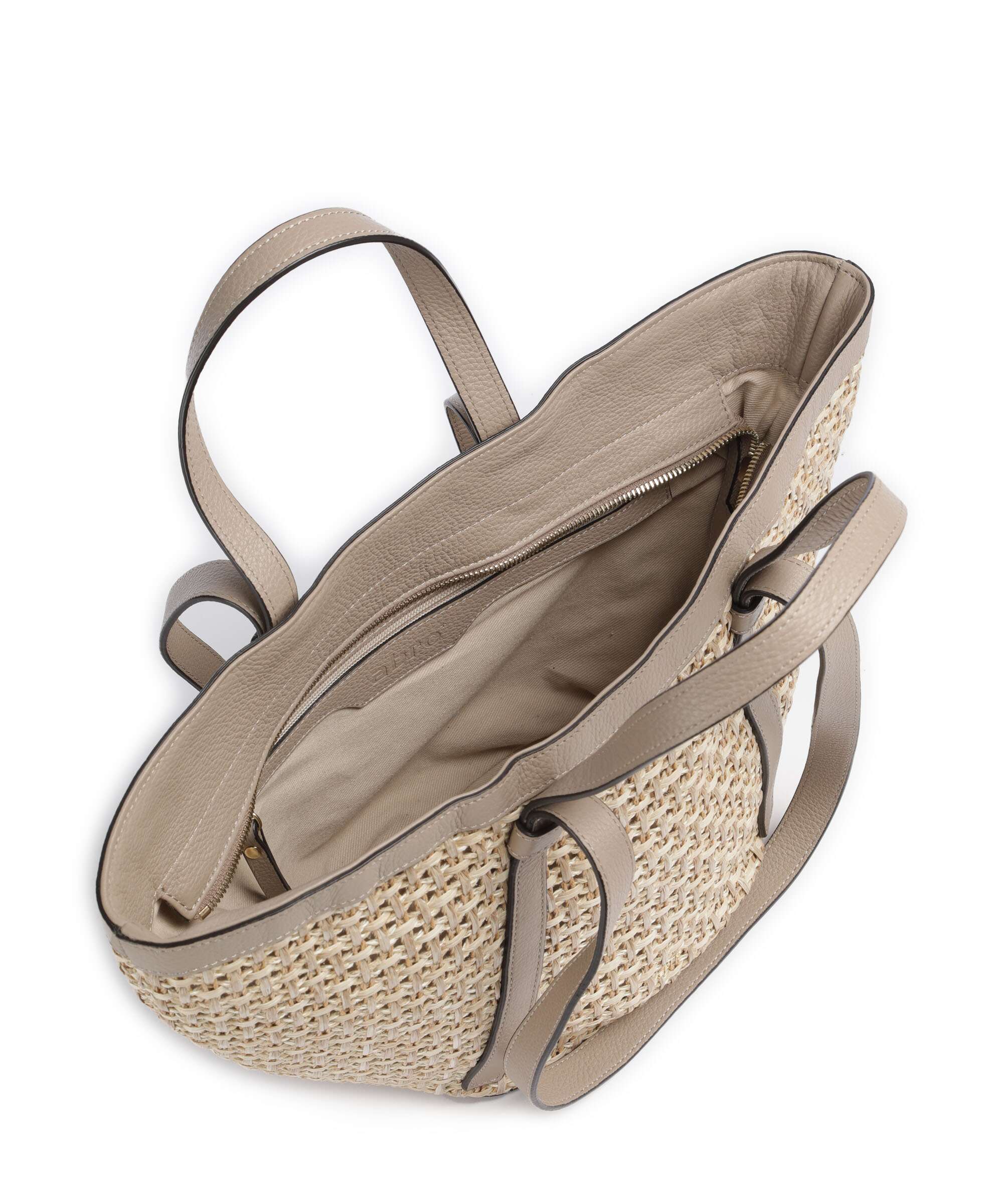 Abro Raffia Cordino Cosmo Medium Boodschappentas siena - Image 5