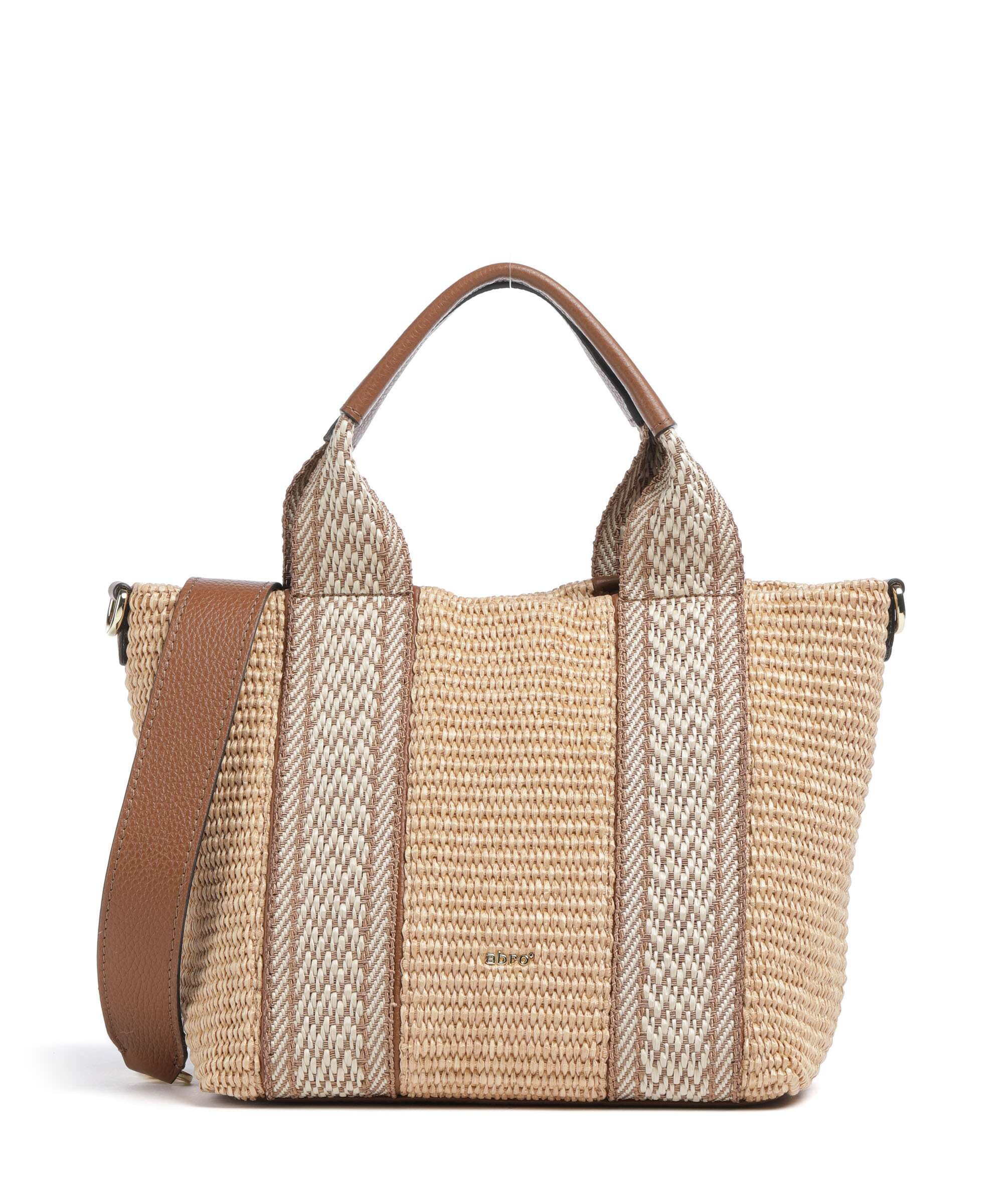 Abro Raffia Kaia Handtas natural