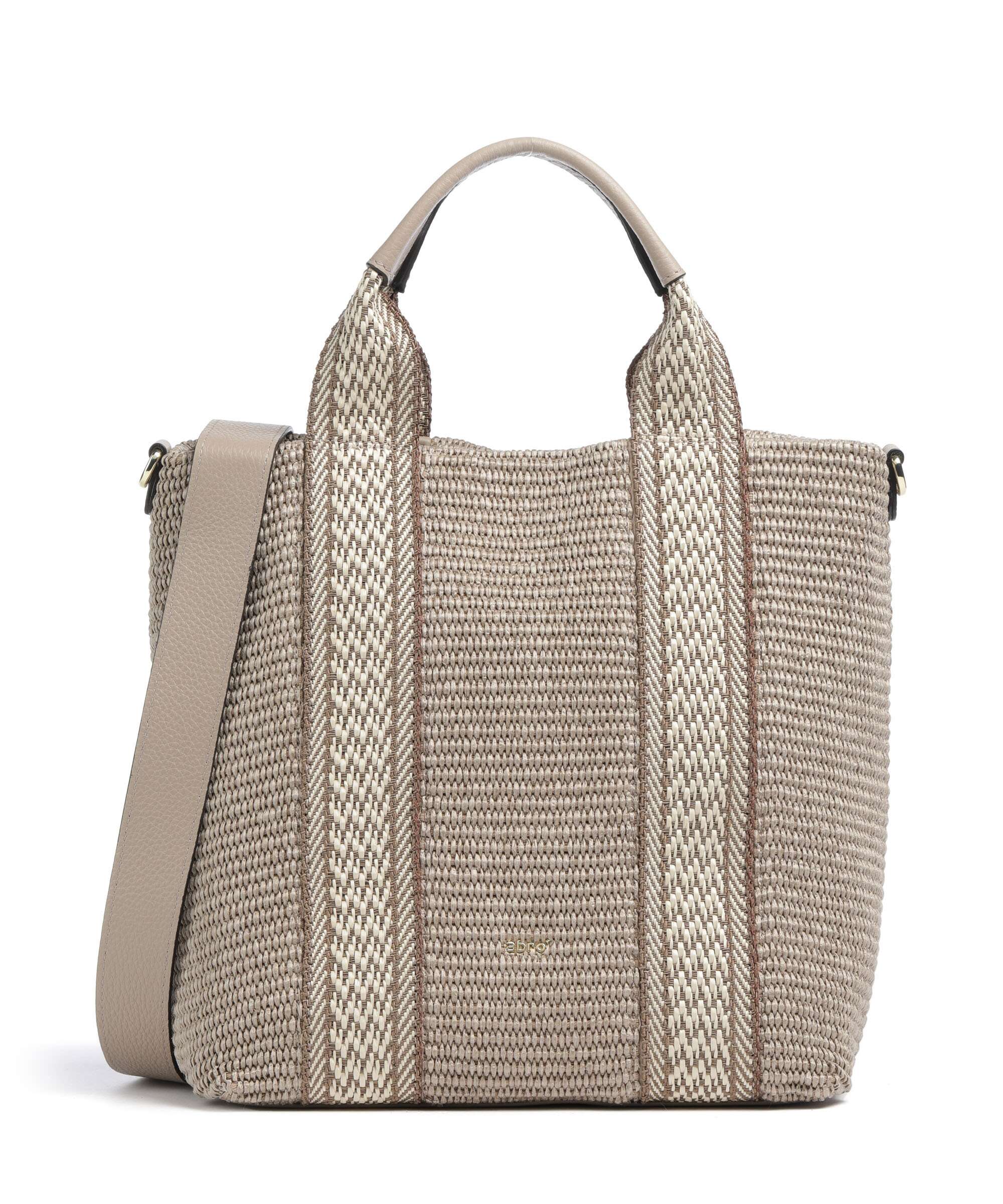 Abro Raffia Kaia Handtas siena