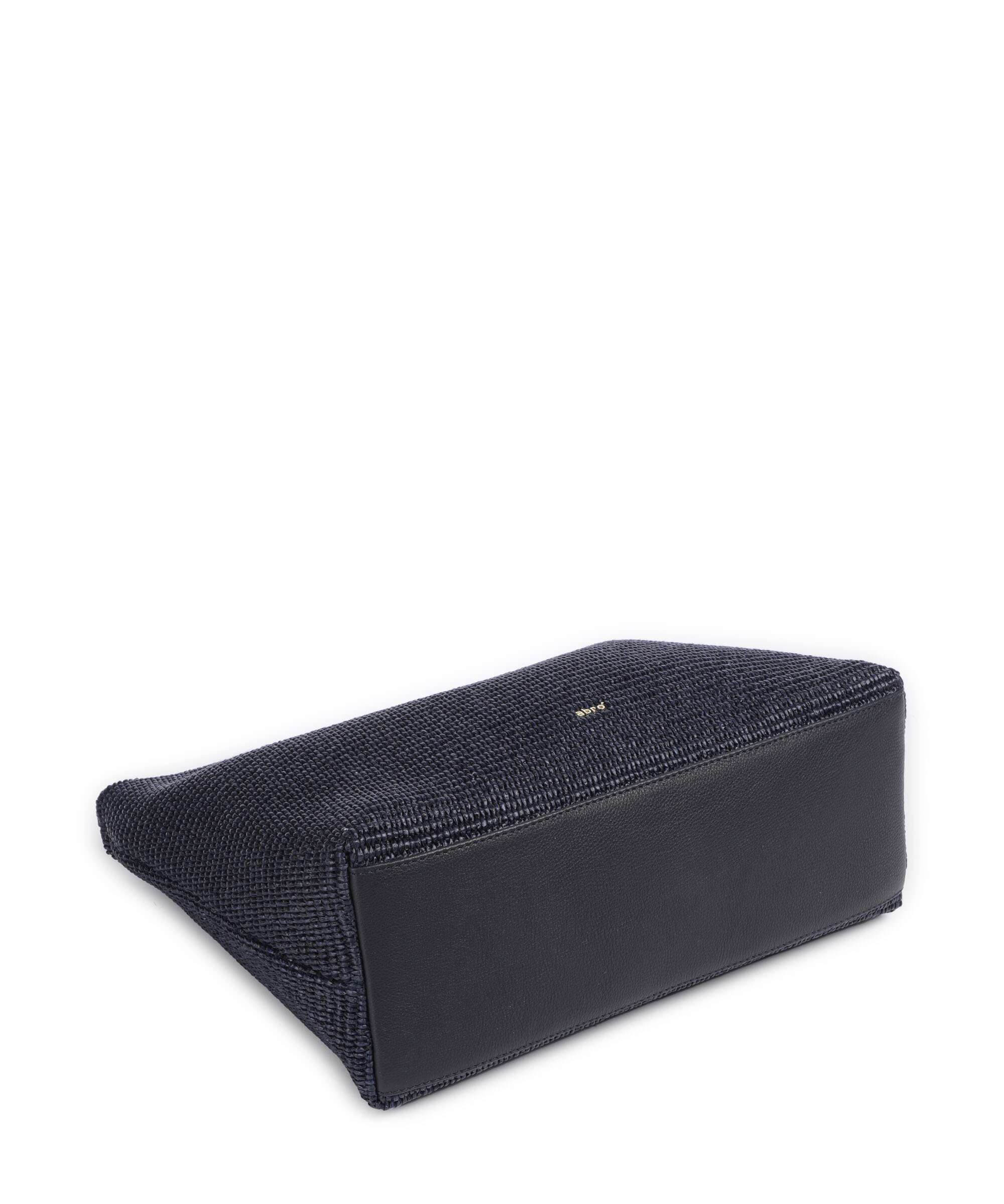 Abro Raffia Kaia Hobo tas navy - Image 5