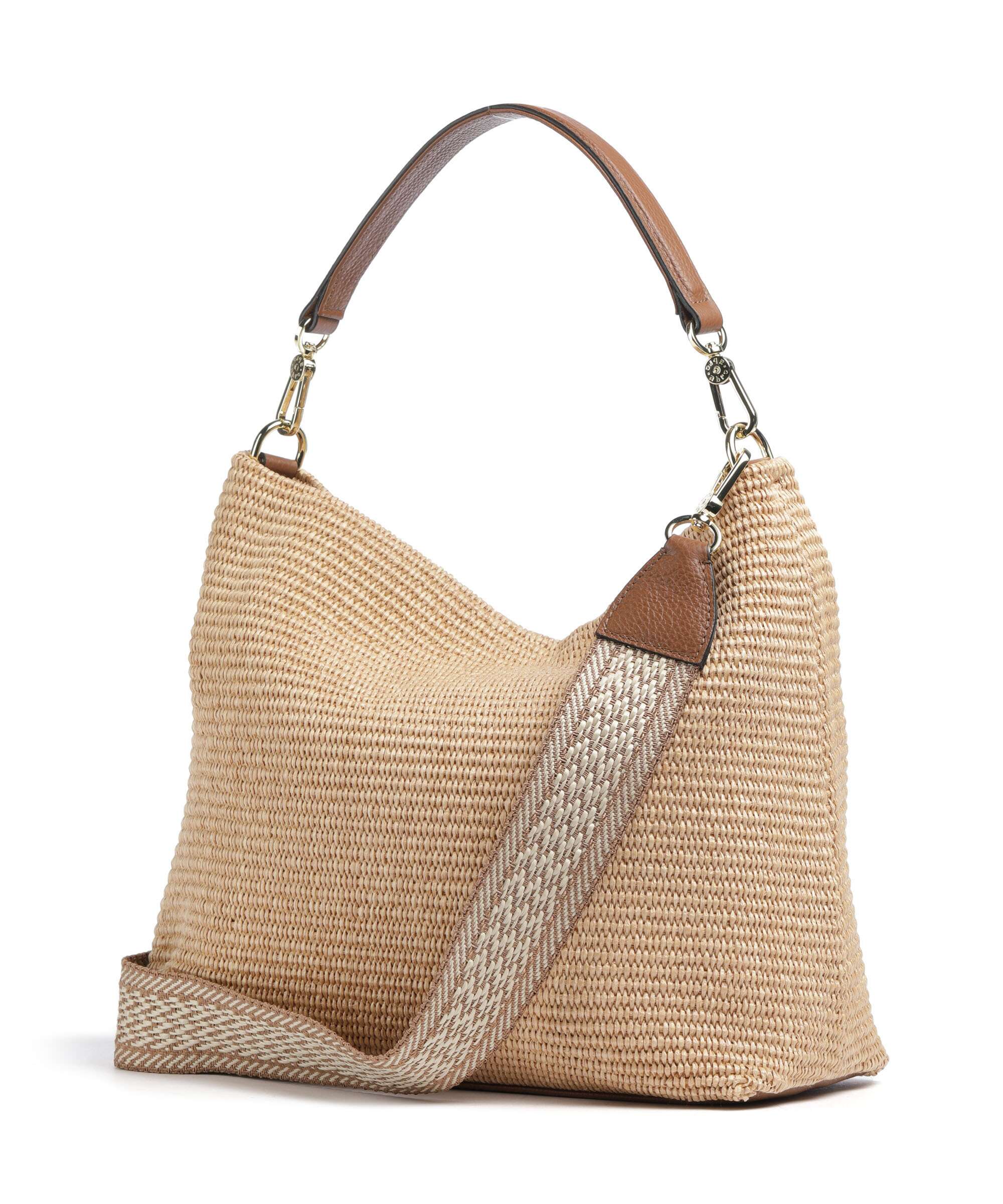 Abro Raffia Kaia Hobo tas natural - Image 2