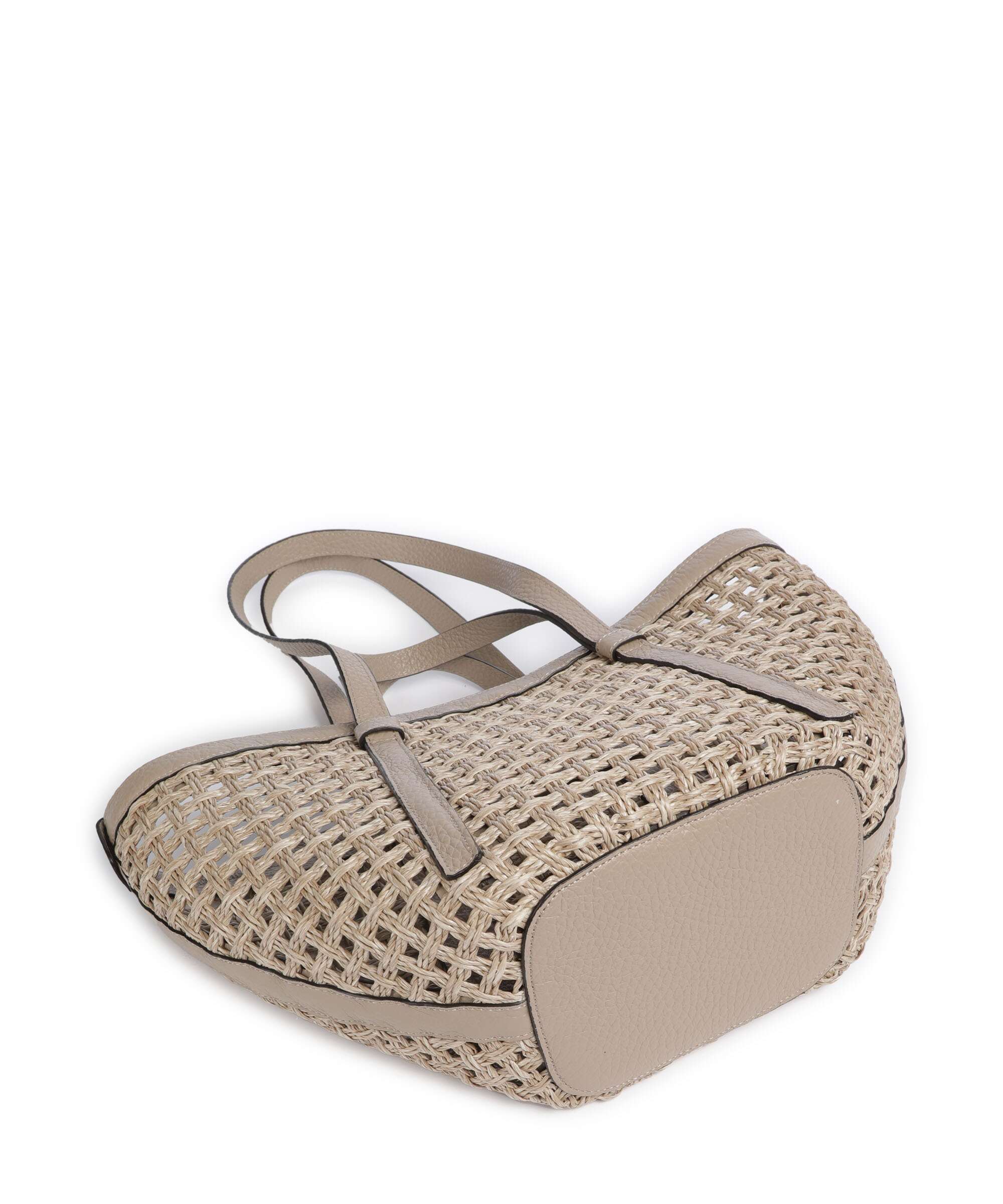 Abro Raffia Net Cosmo Medium Boodschappentas sahara - Image 5