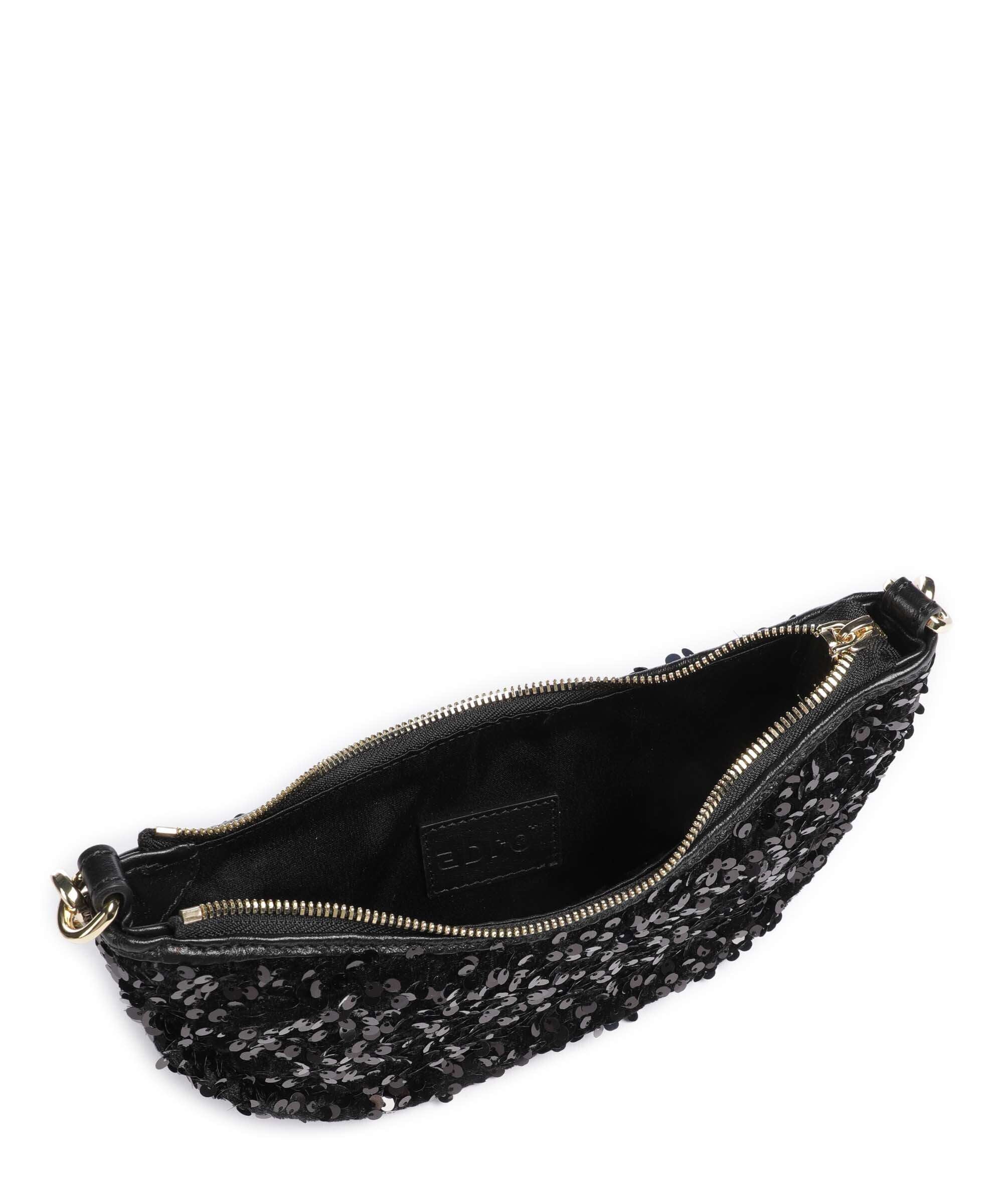 Abro Sequins Moon Schoudertas black/gold - Image 6