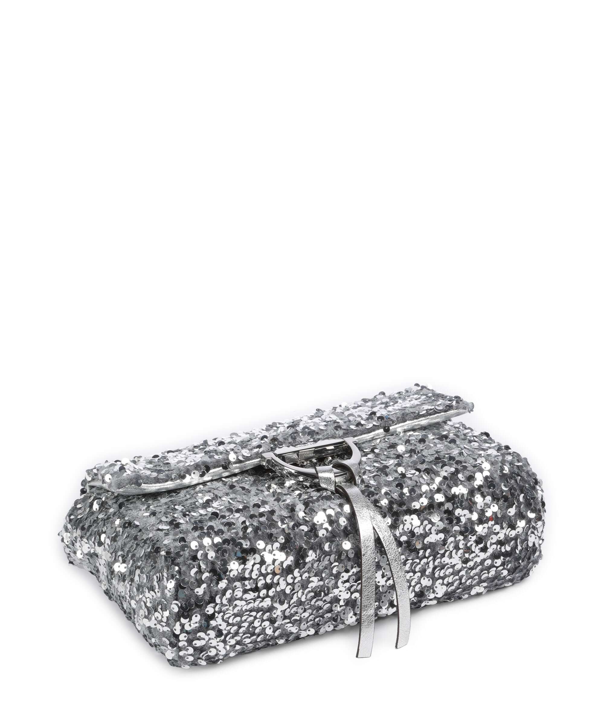 Abro Sequins Temi Schoudertas silver - Image 6