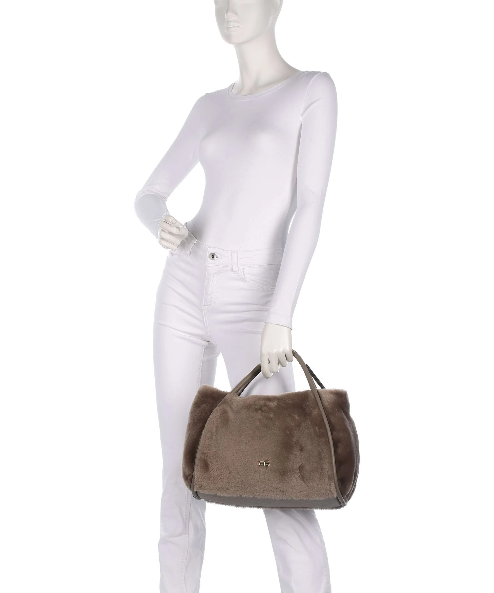 Abro Shearling Willow Handtas tope - Image 3