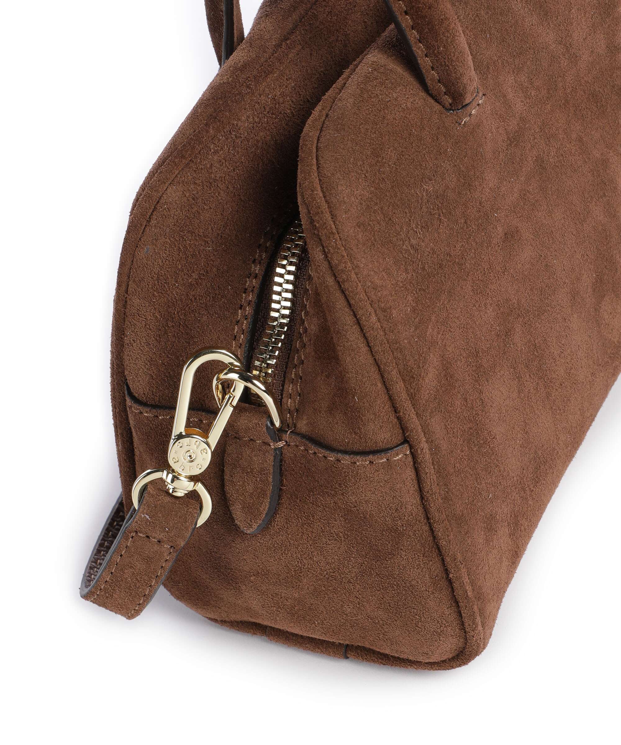 Abro Suede Amara Handtas wood - Image 4