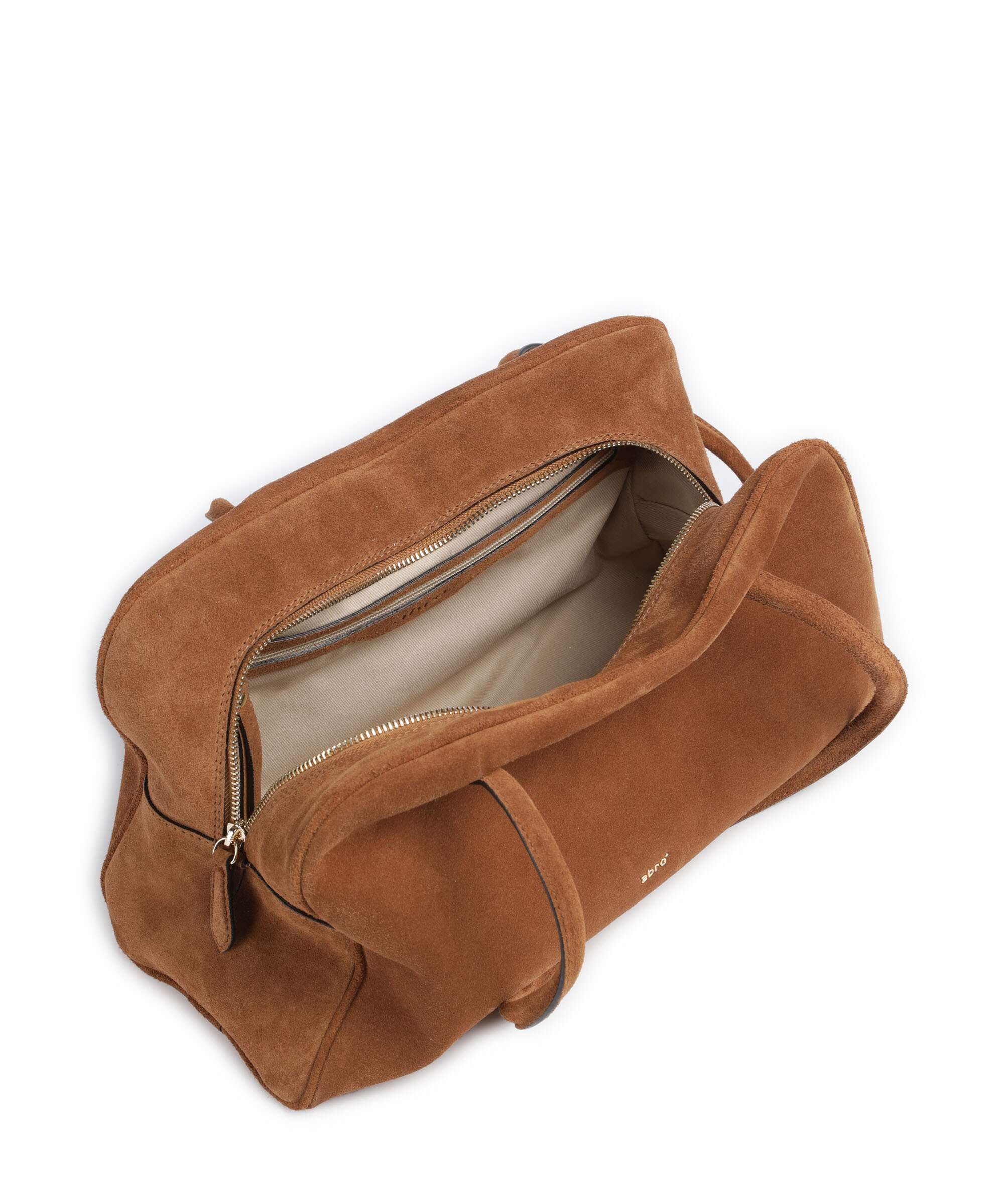 Abro Suede Amara Schoudertas cuoio - Image 5