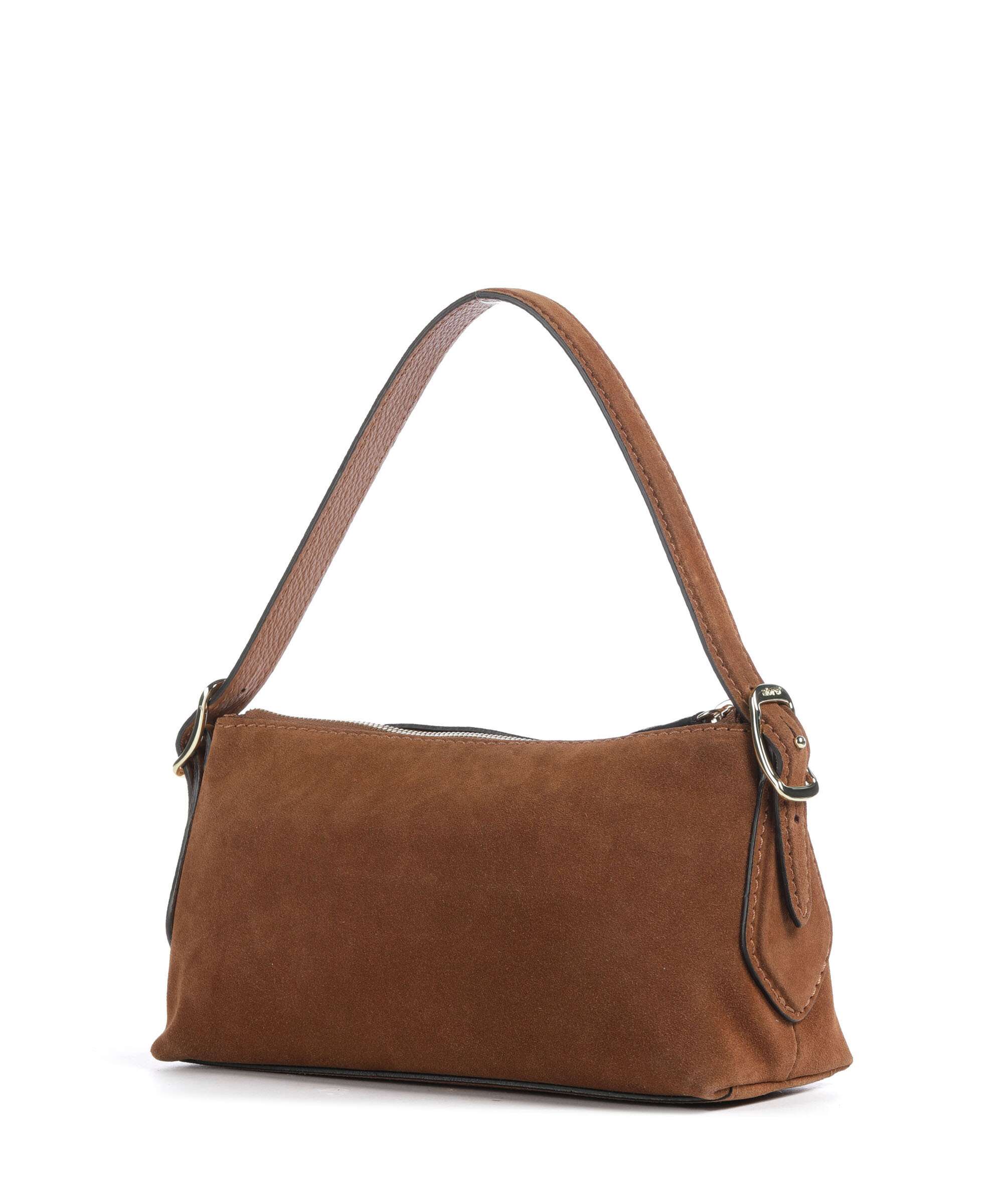 Abro Suede Carina Schoudertas cuoio - Image 2