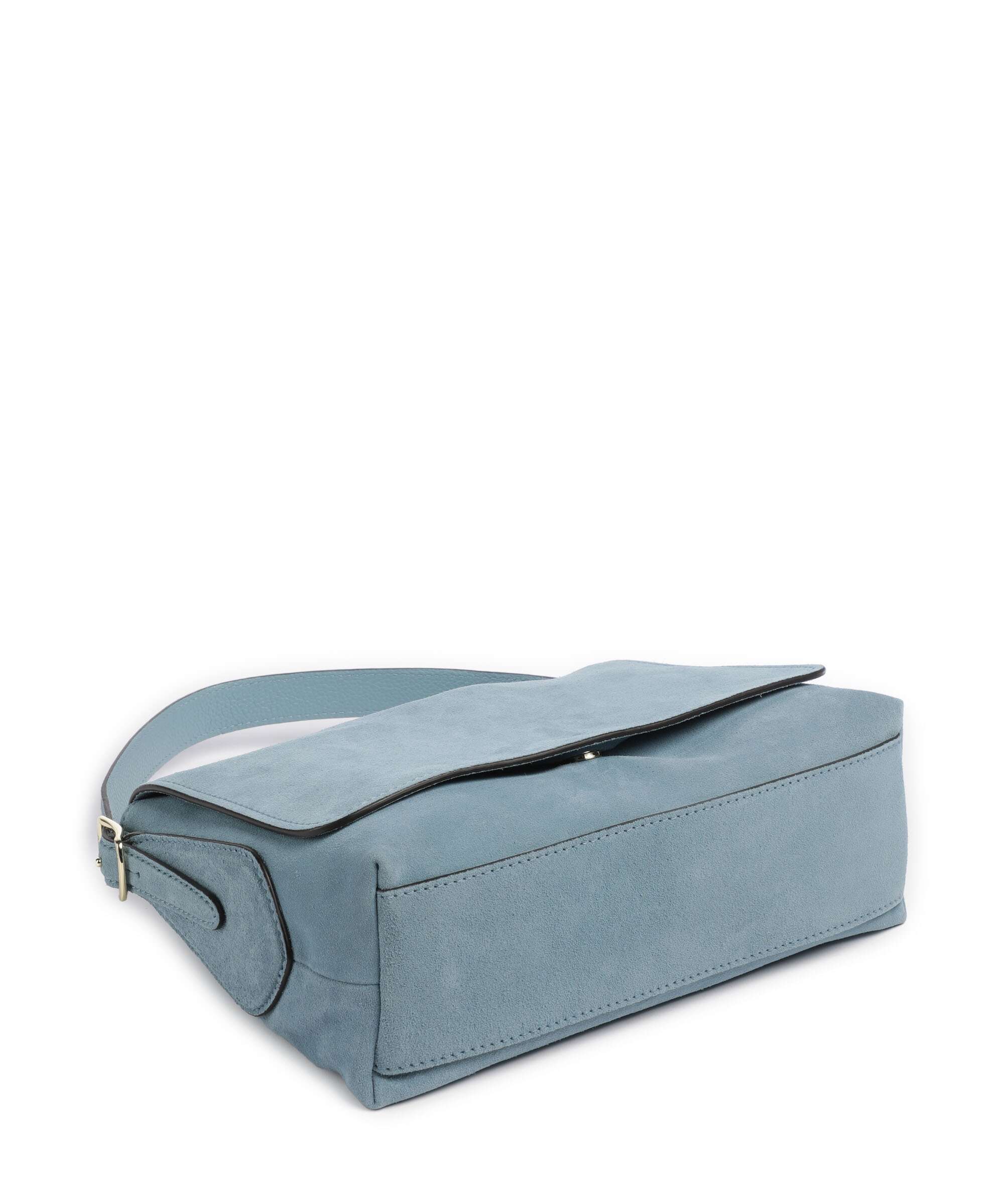 Abro Suede Carina Schoudertas sapphire - Image 4