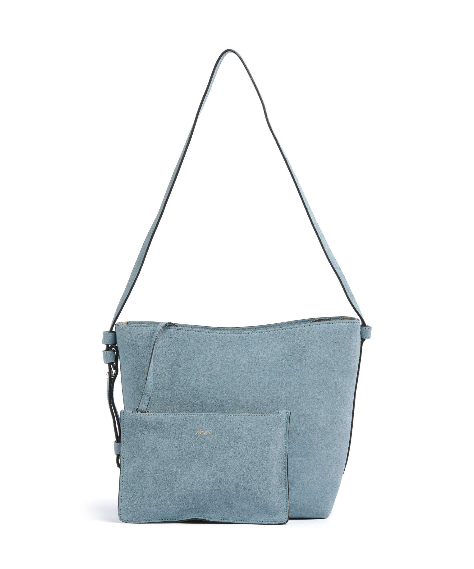 Abro Suede Cosmo Crossbody tas sapphire - Image 4