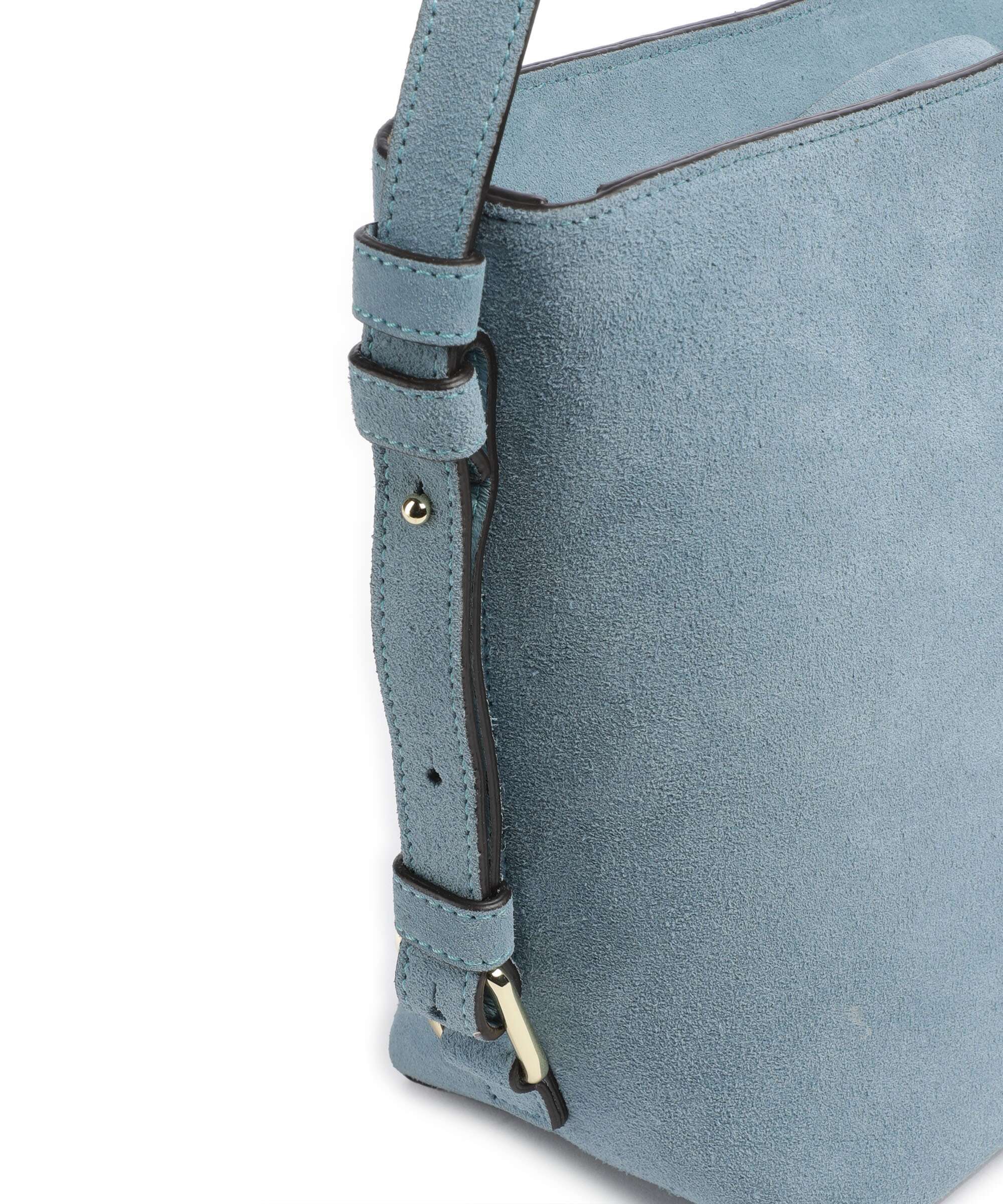 Abro Suede Cosmo Crossbody tas sapphire - Image 6