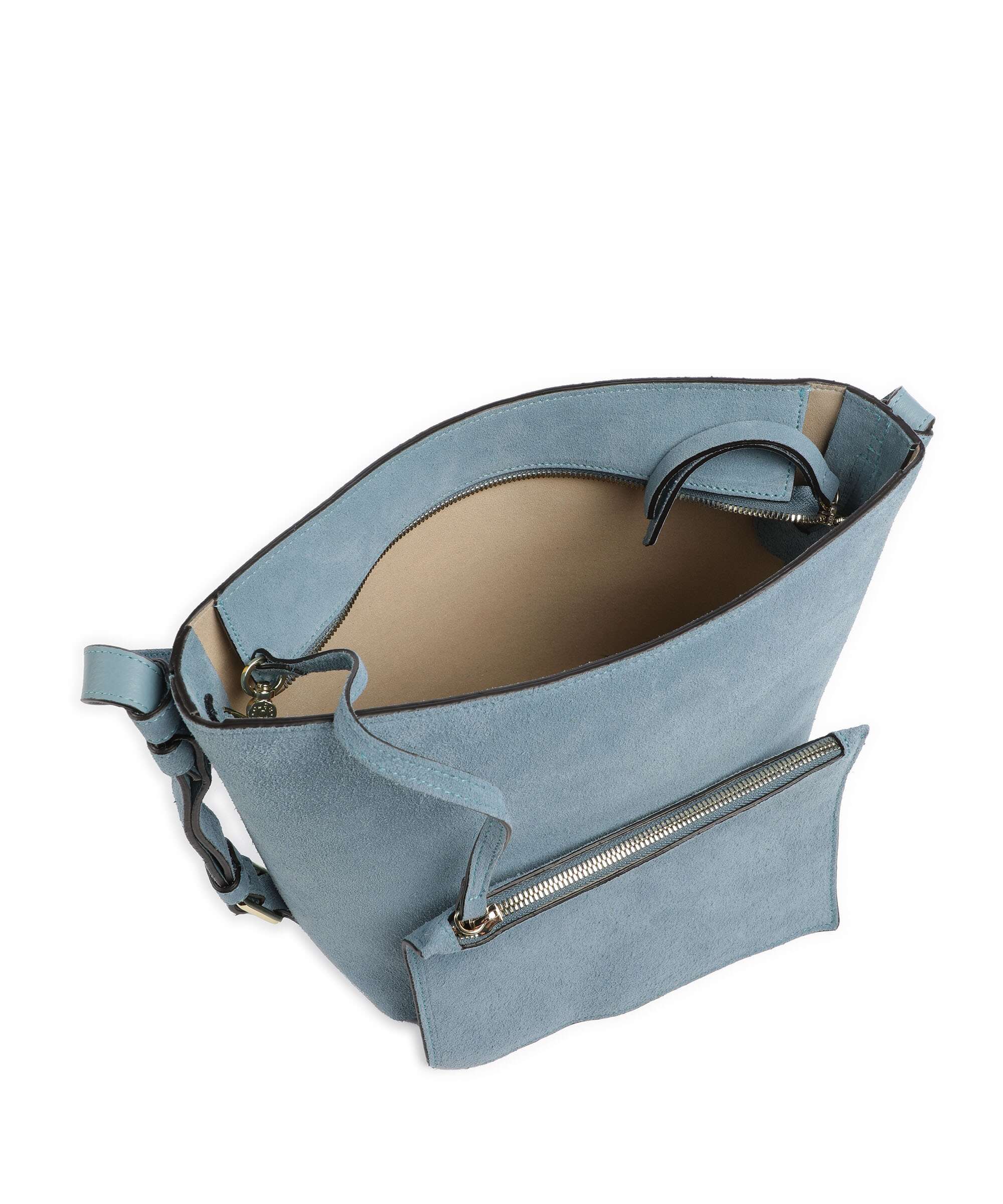 Abro Suede Cosmo Crossbody tas sapphire - Image 7