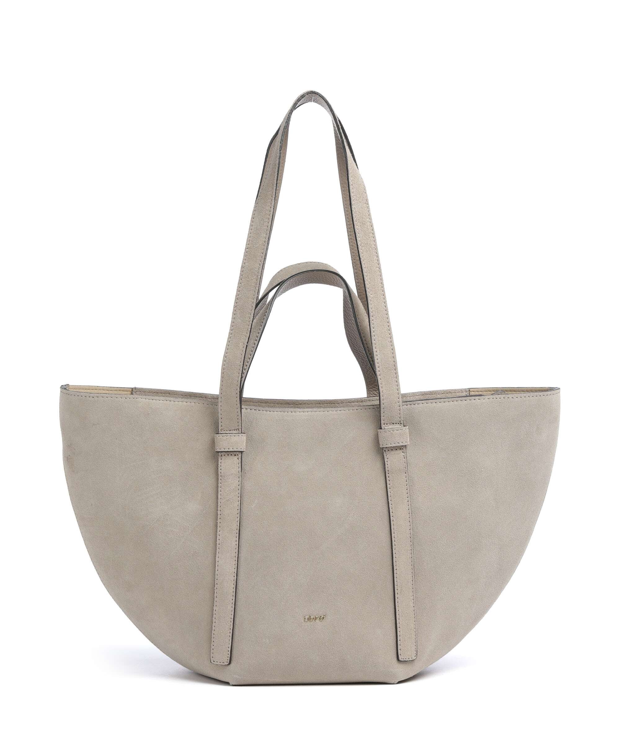 Abro Suede Cosmo Medium Boodschappentas siena
