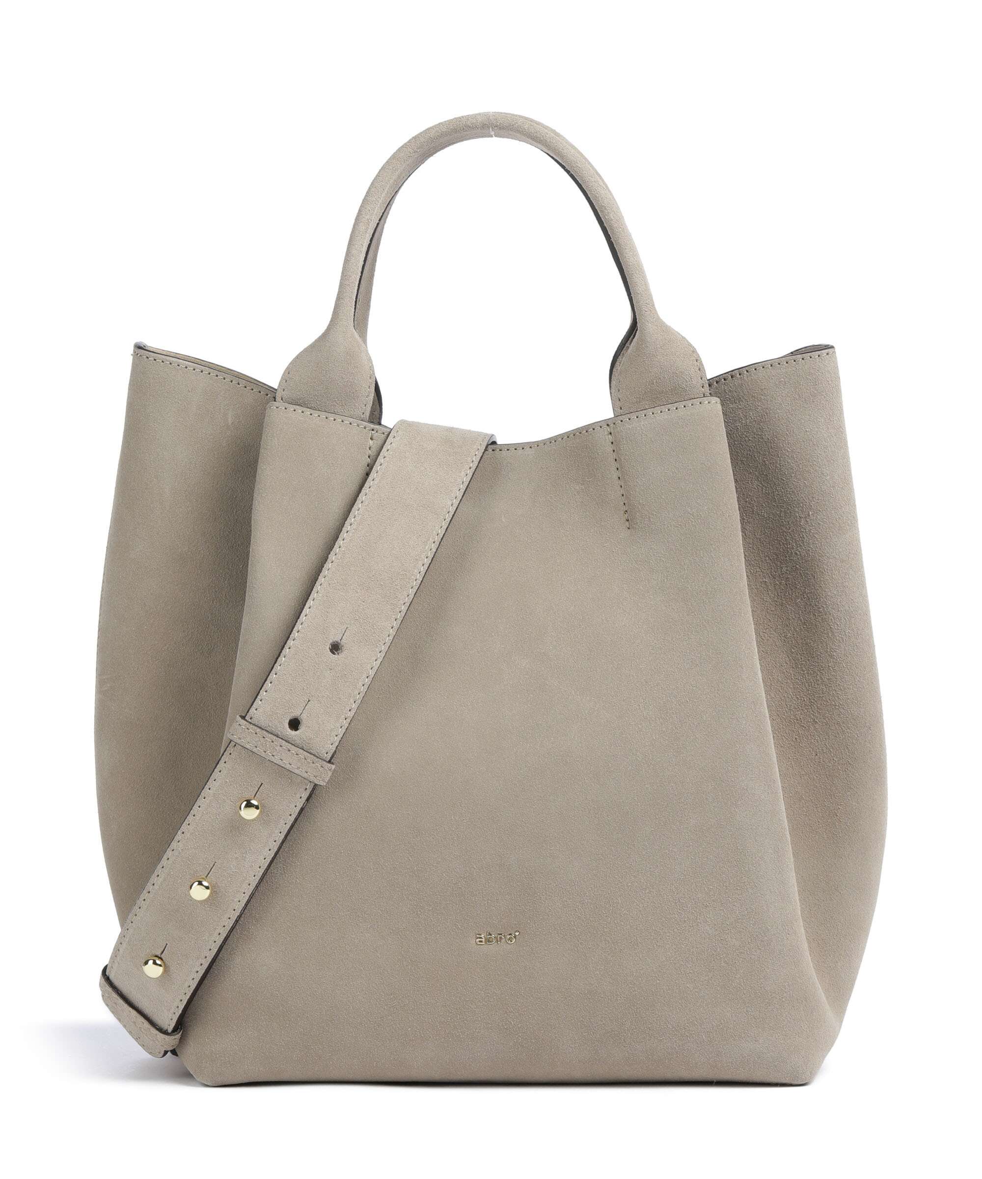 Abro Suede Essential Medium Handtas siena