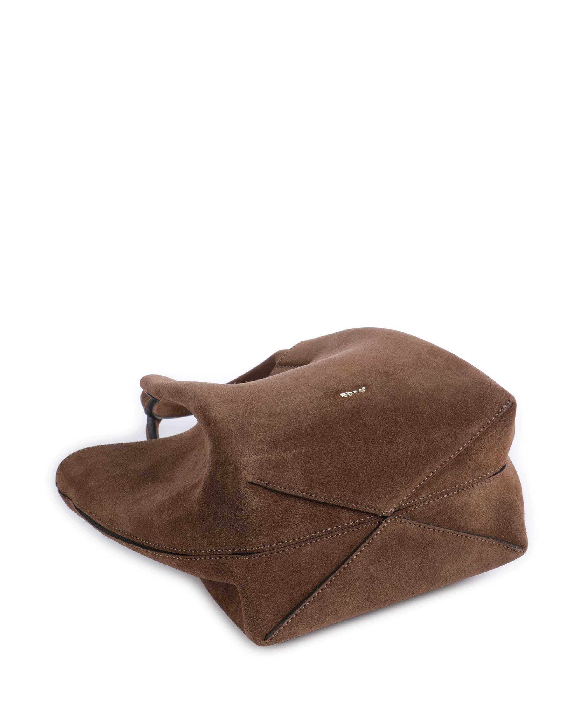 Abro Suede Essential Small Handtas wood - Image 5