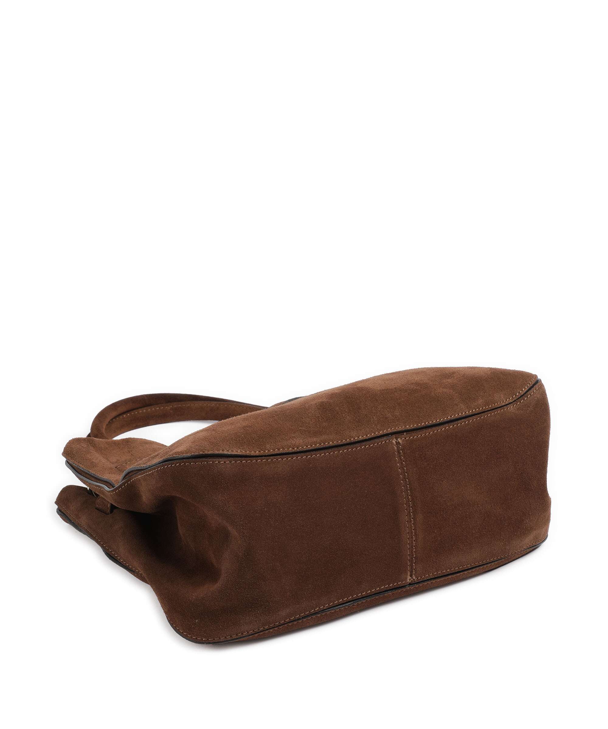 Abro Suede Jill Handtas wood - Image 4