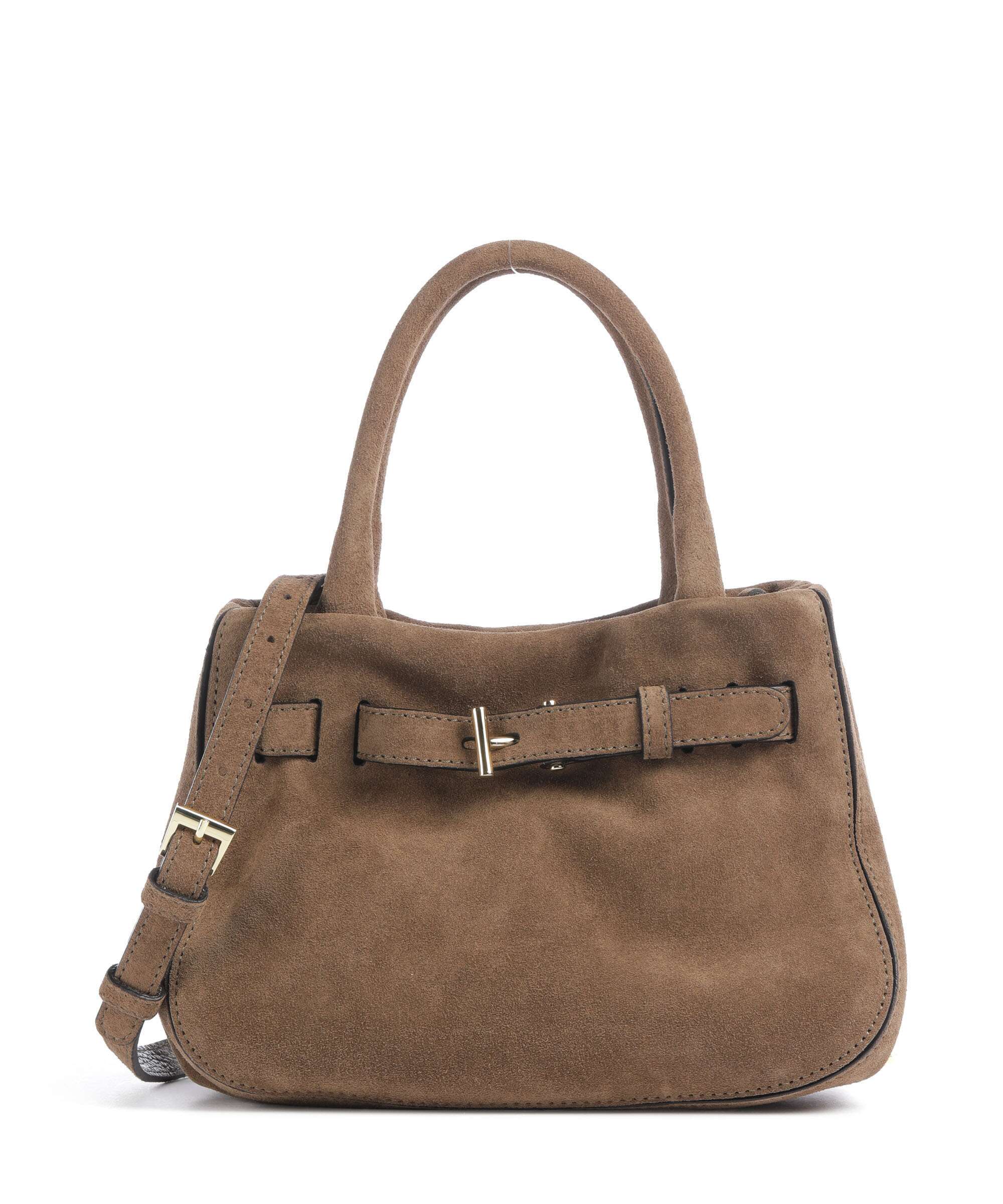 Abro Suede Jill Handtas khaki