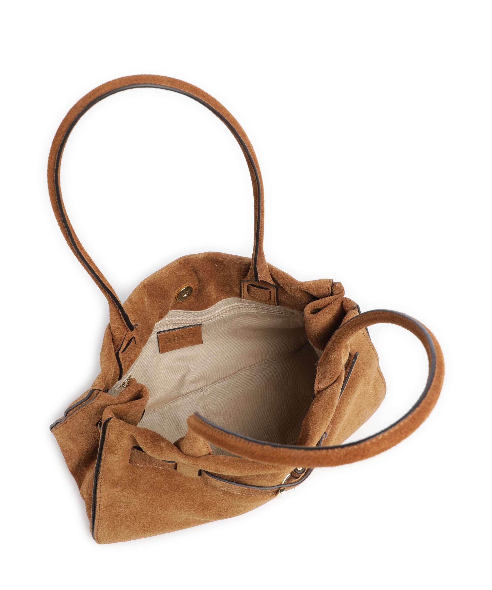 Abro Suede Jill Schoudertas cuoio - Image 6