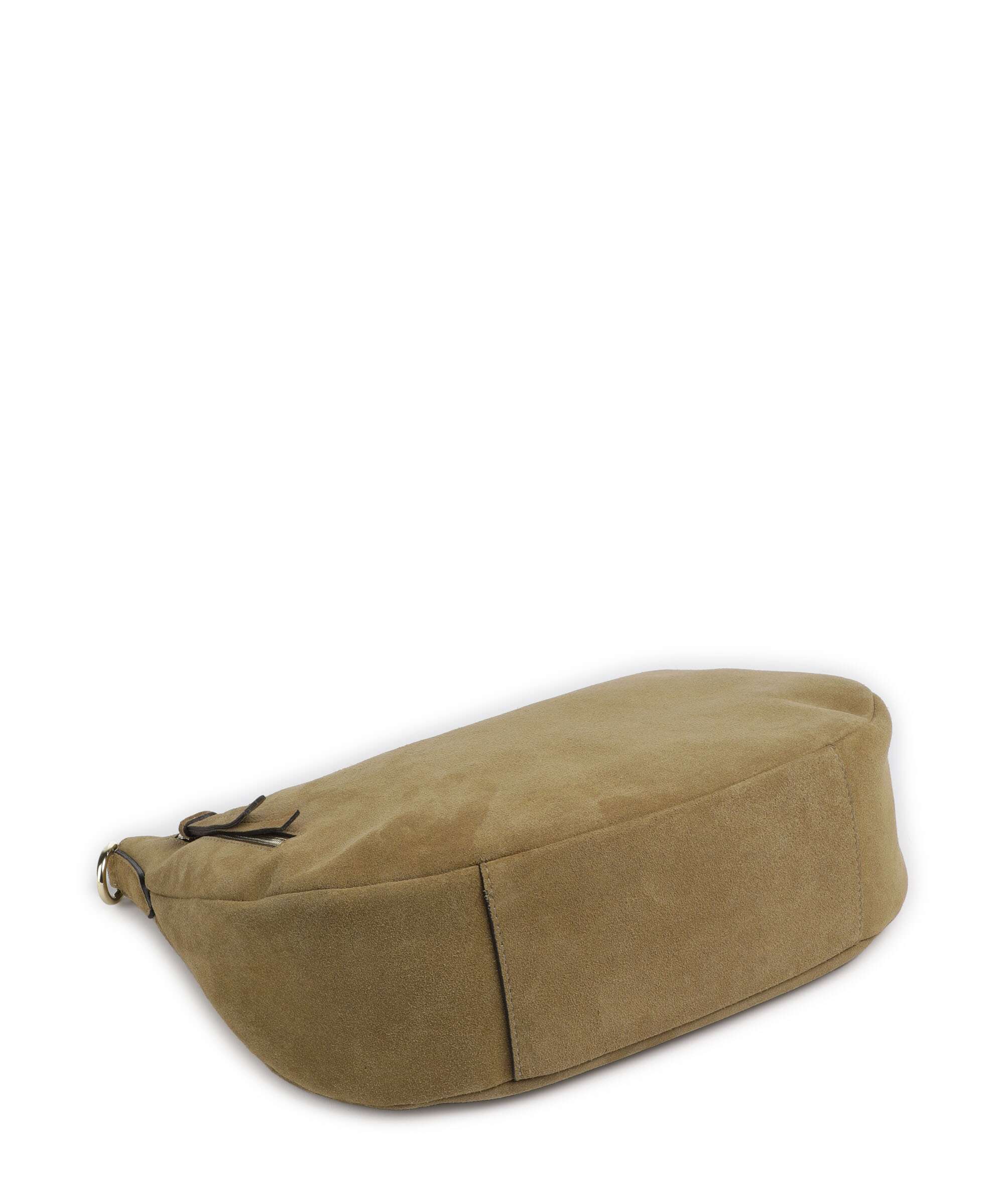 Abro Suede Juna Small Hobo tas mud - Image 5
