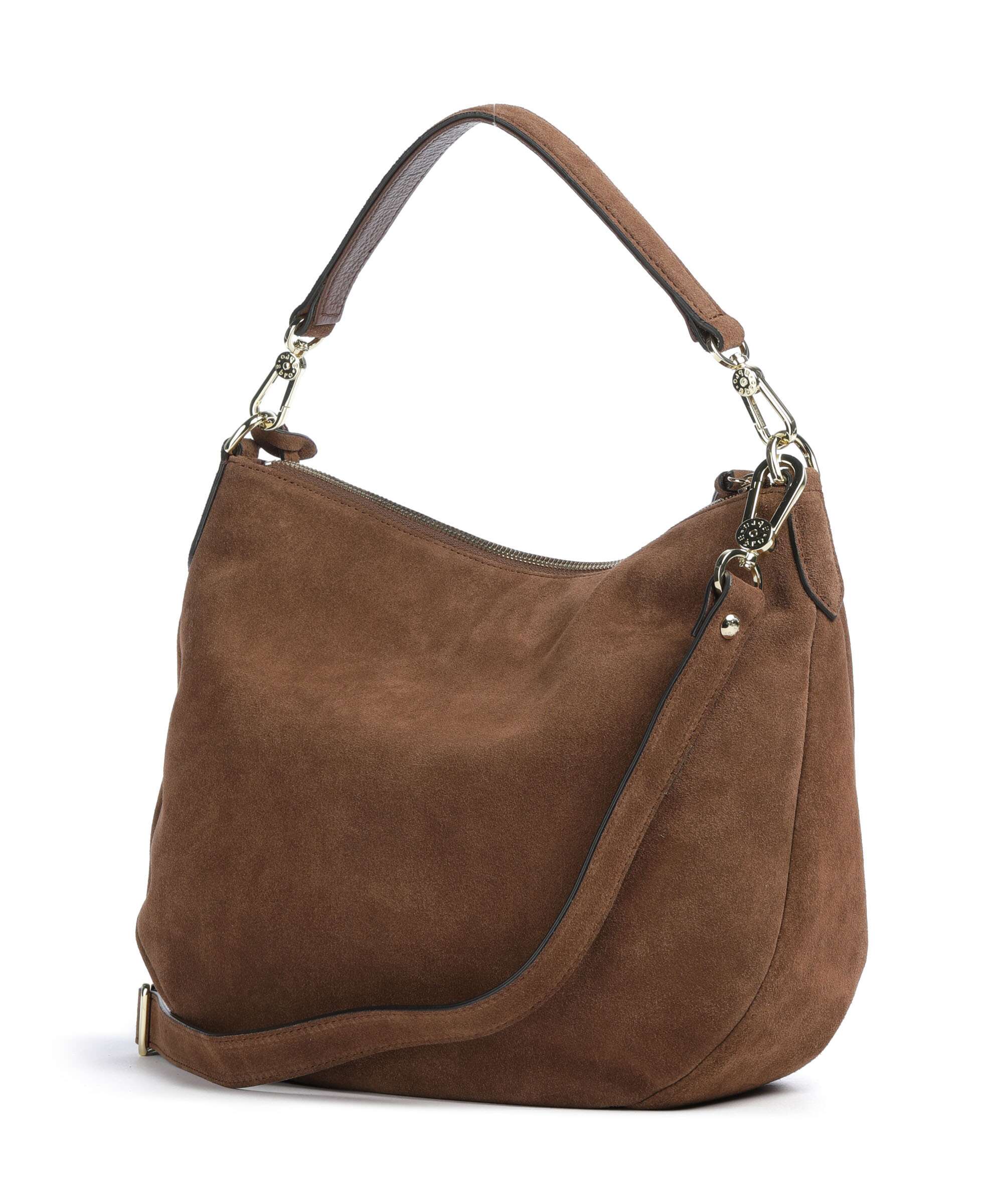 Abro Suede Juna Small Hobo tas wood - Image 2