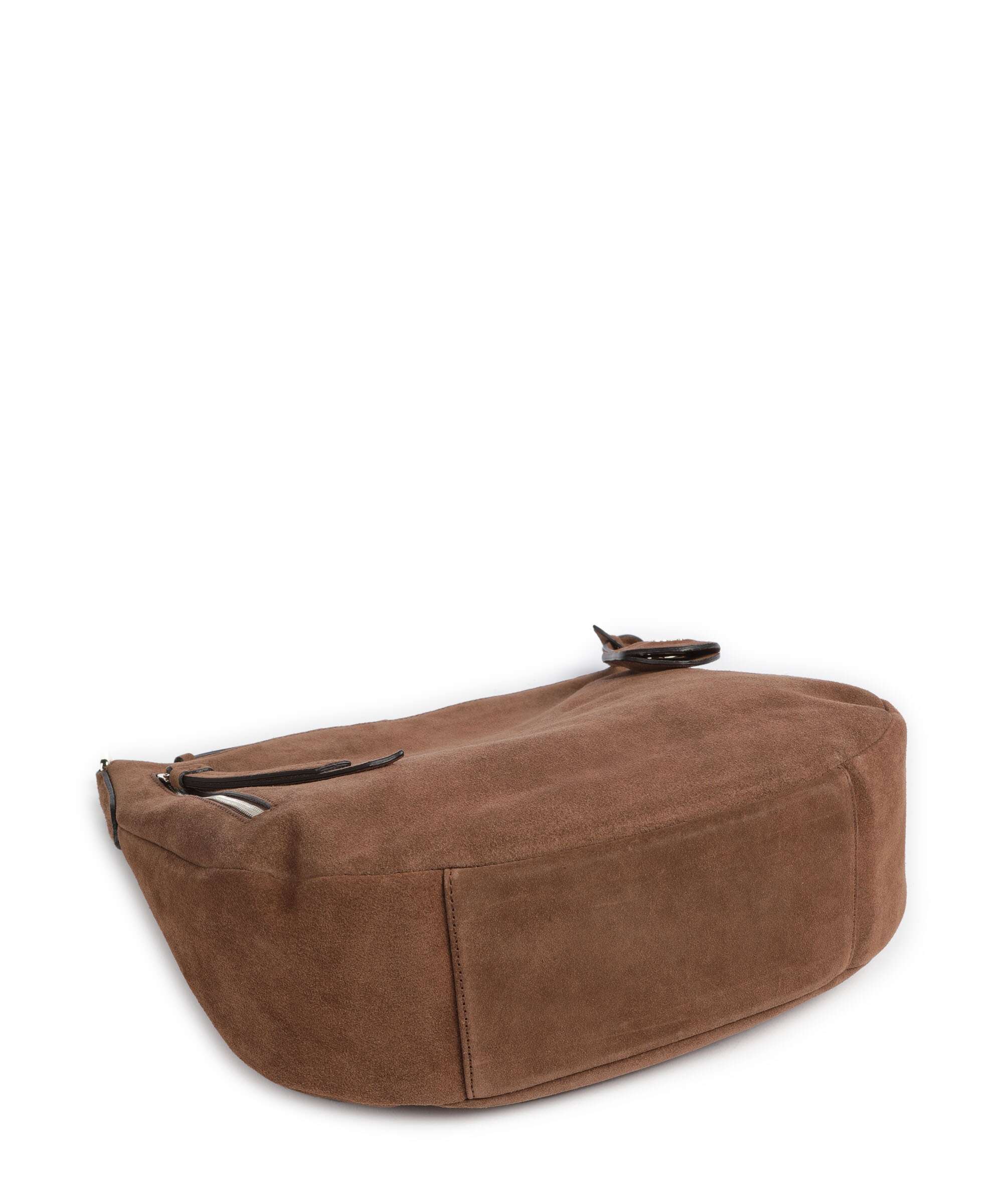 Abro Suede Juna Small Hobo tas wood - Image 4