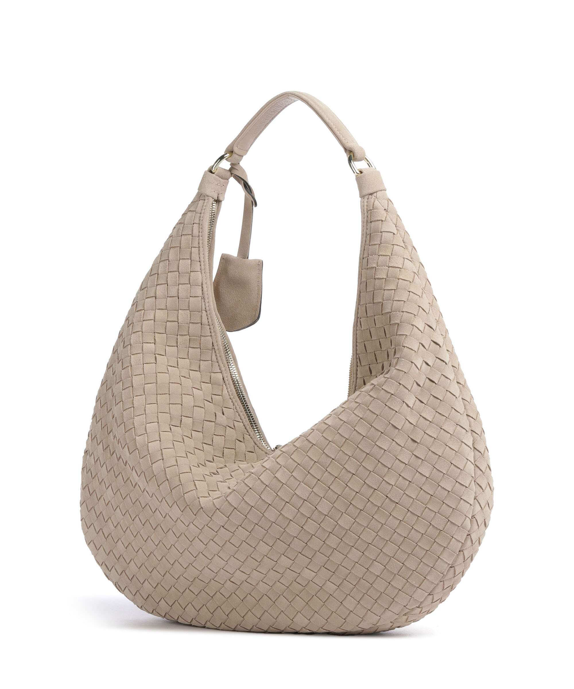 Abro Suede Nana Hobo tas natural - Image 2