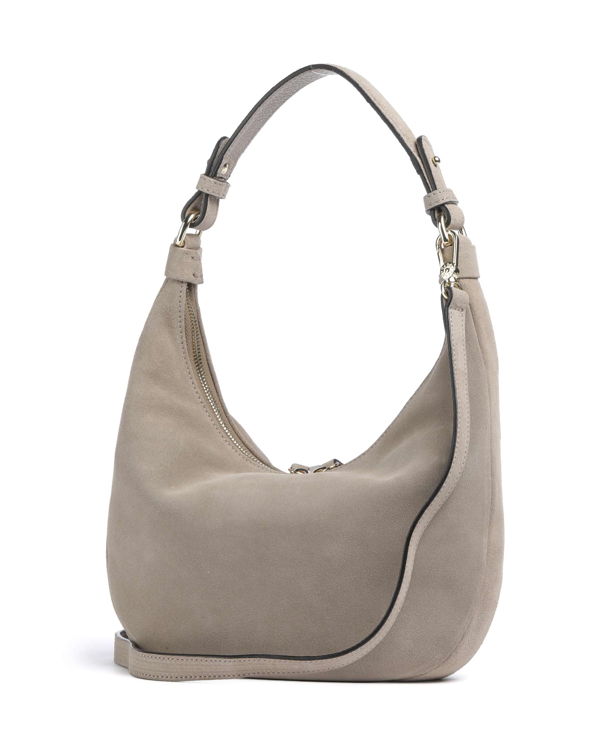 Abro Suede Nana Mini Hobo tas siena - Image 2