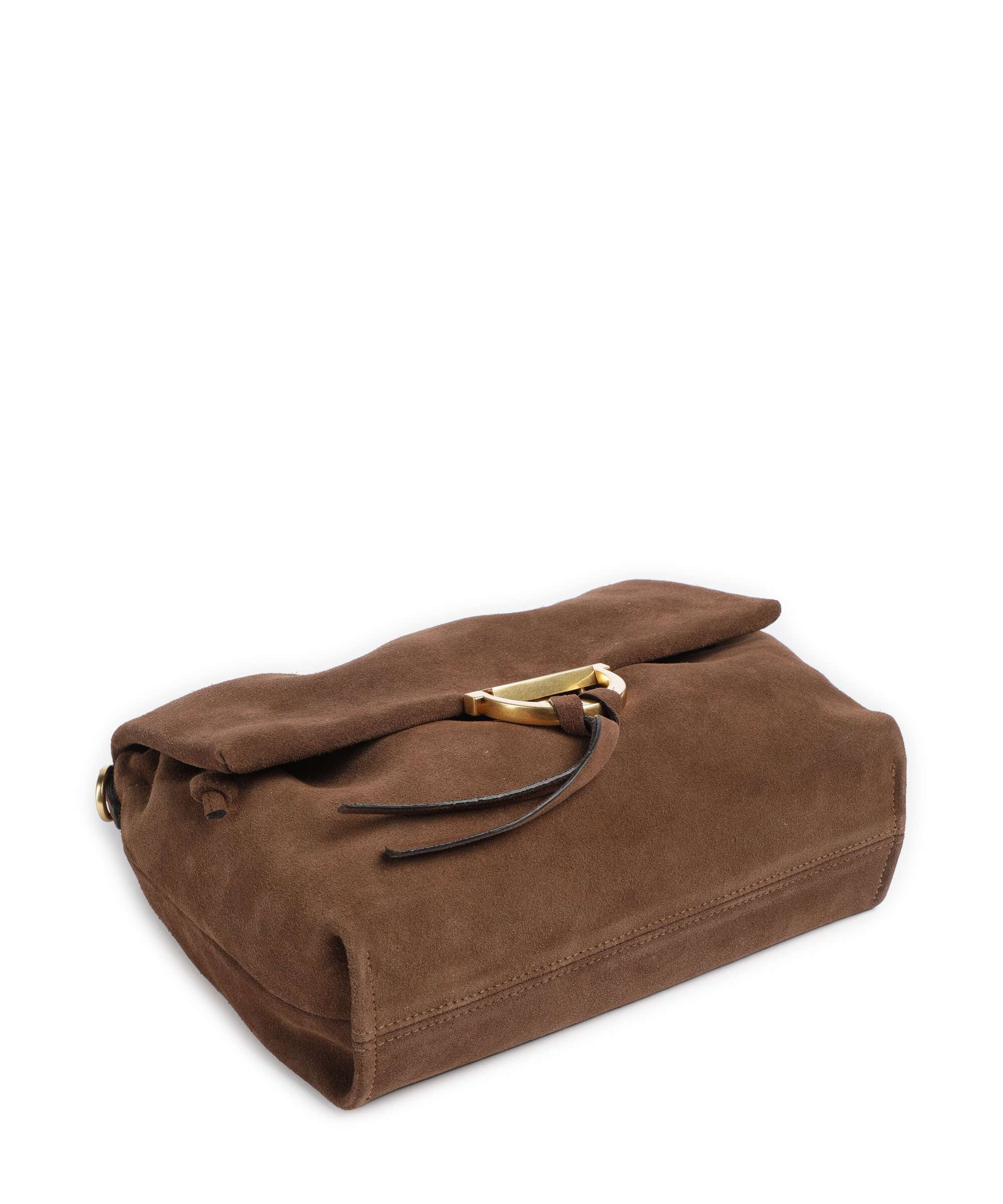 Abro Suede Temi Medium Schoudertas wood - Image 6