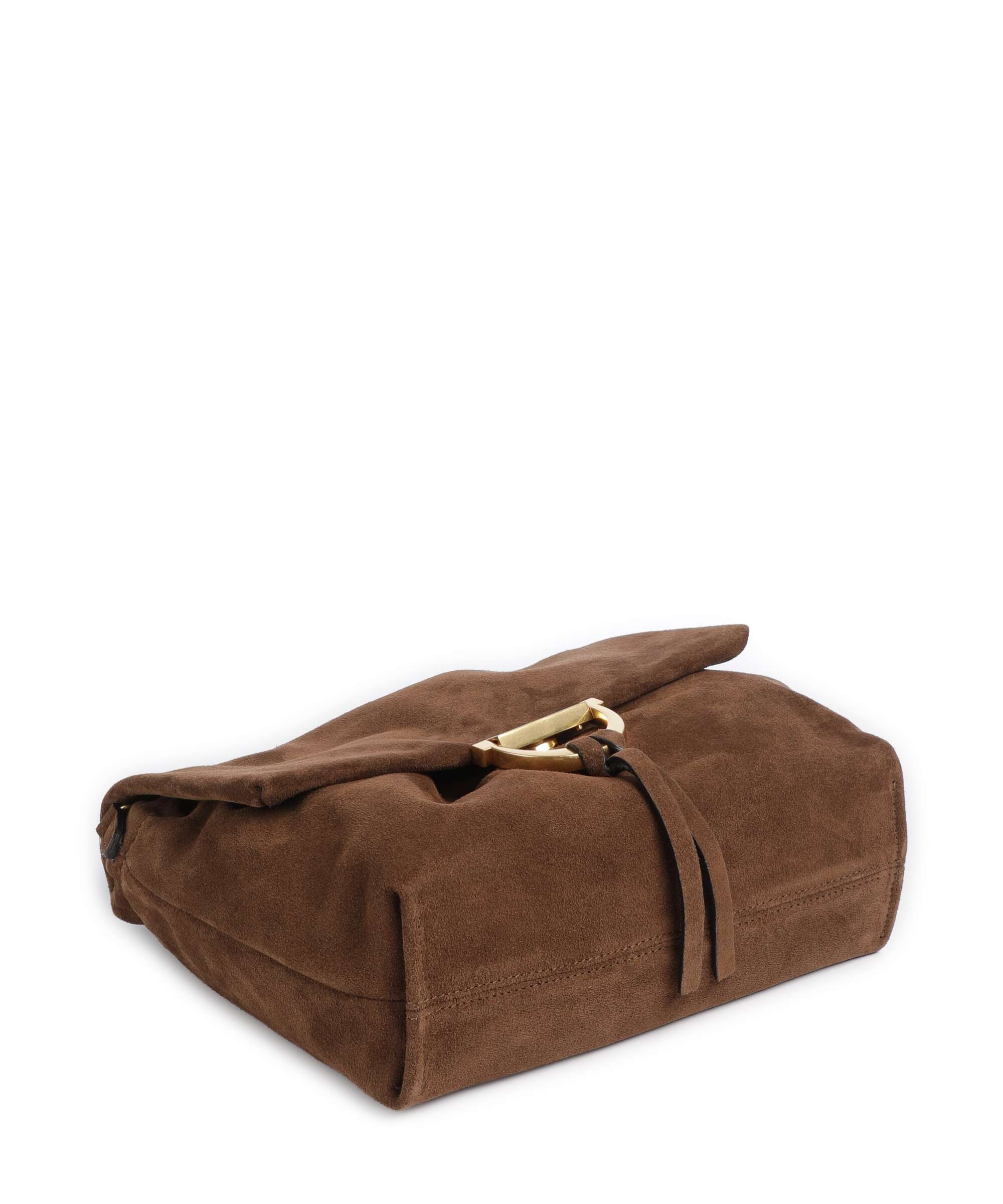 Abro Suede Temi Medium Schoudertas wood - Image 4