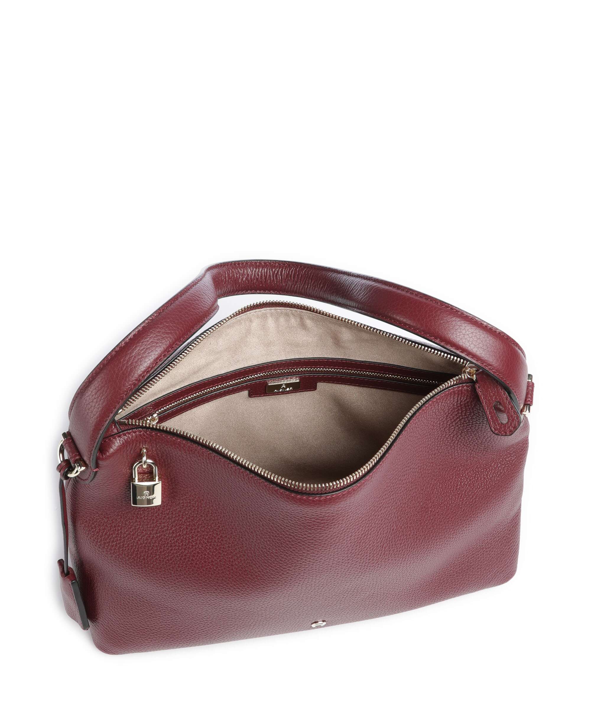 Aigner Delia M Hobo tas burgundy - Image 6
