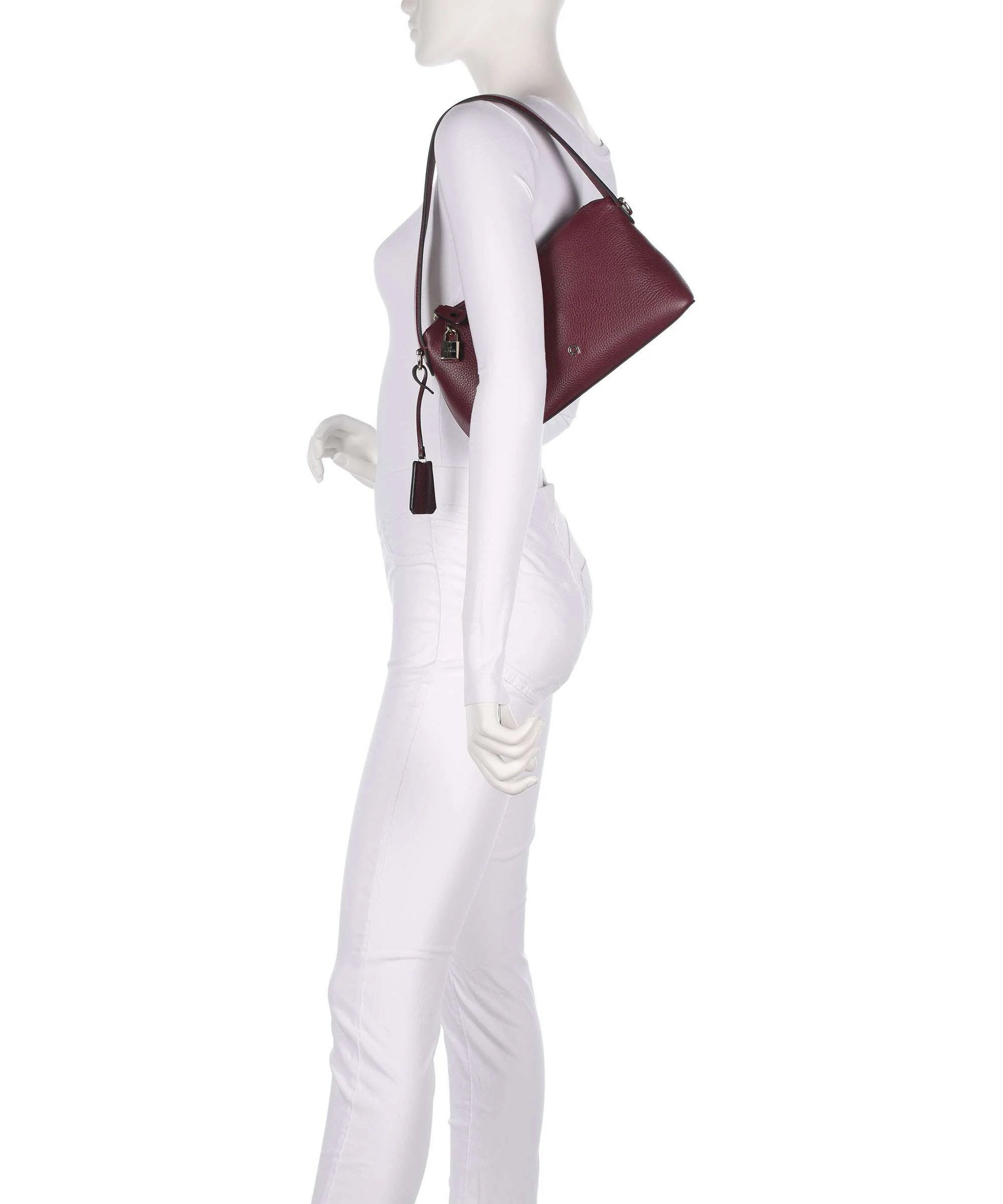 Aigner Delia S Schoudertas burgundy - Image 3