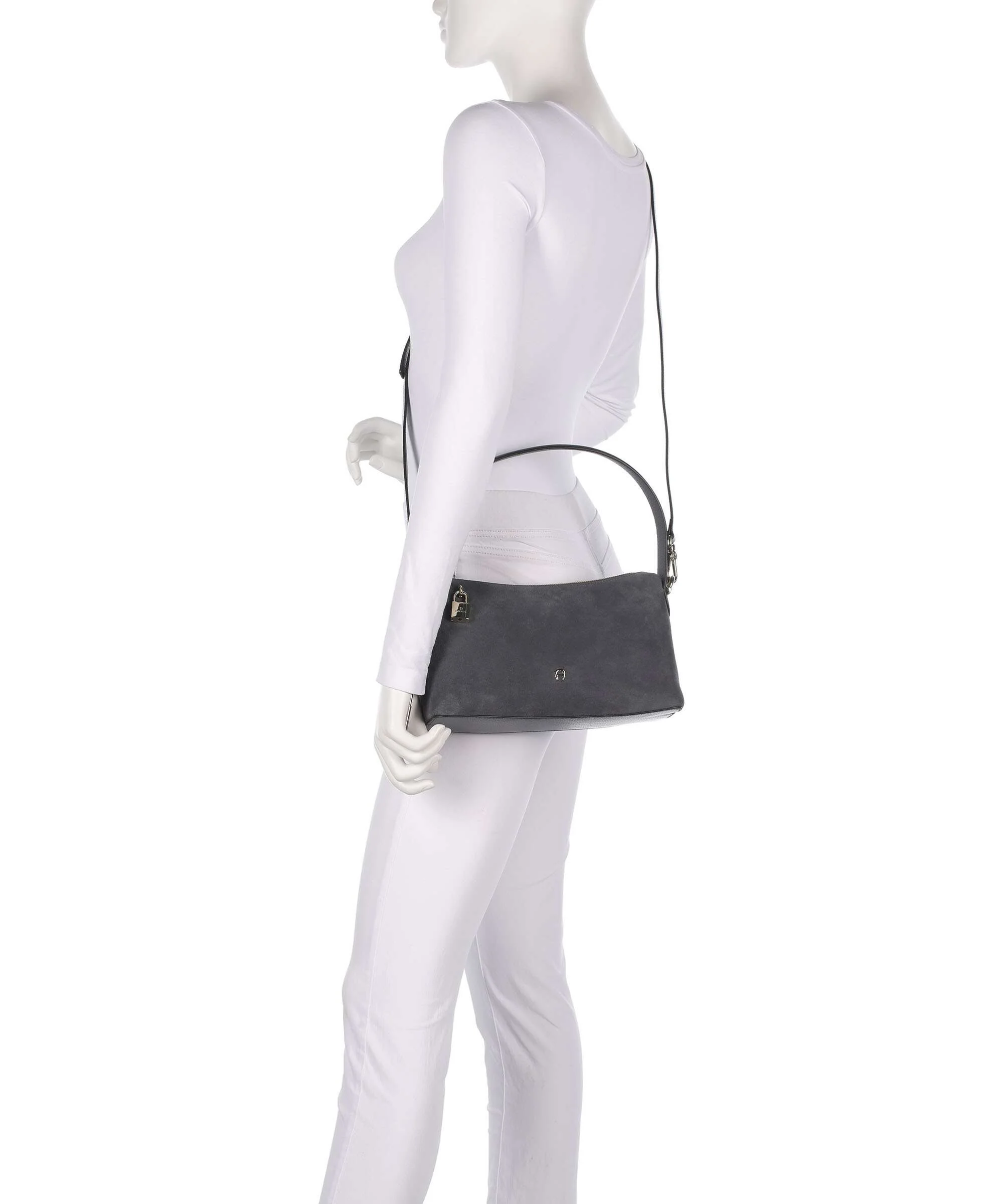 Aigner Delia S Schoudertas night grey - Image 4