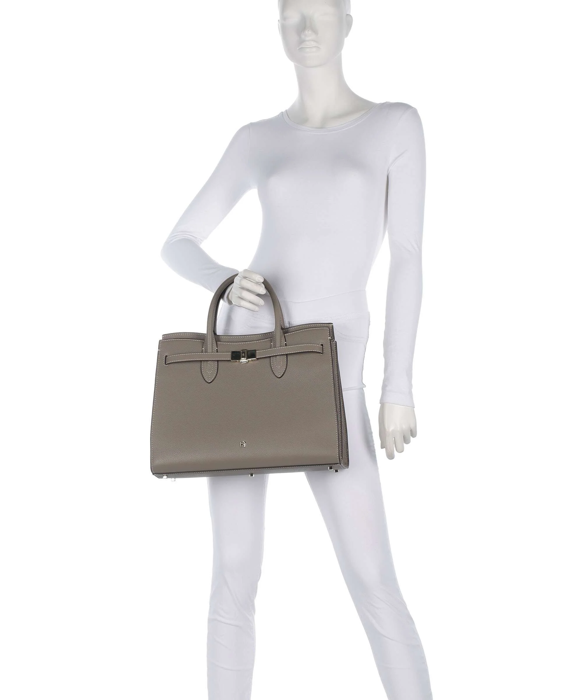 Aigner Farah L Handtas taupe - Image 3