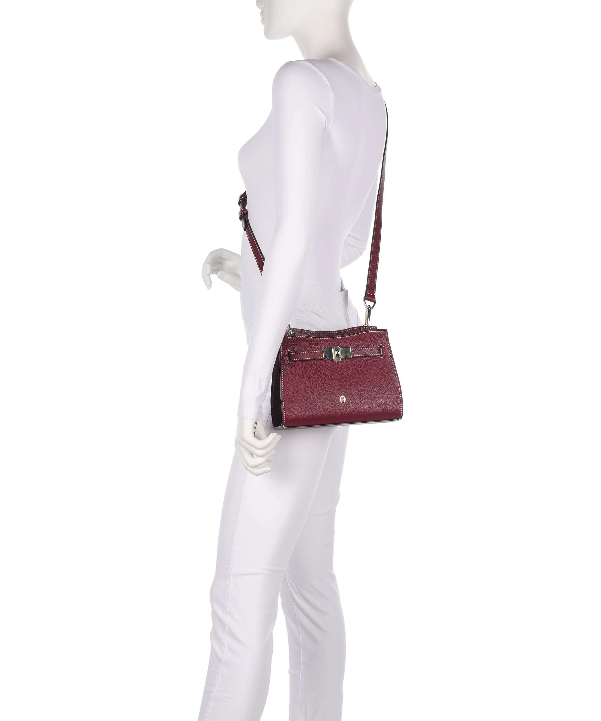 Aigner Farah S Crossbody tas burgundy - Image 3