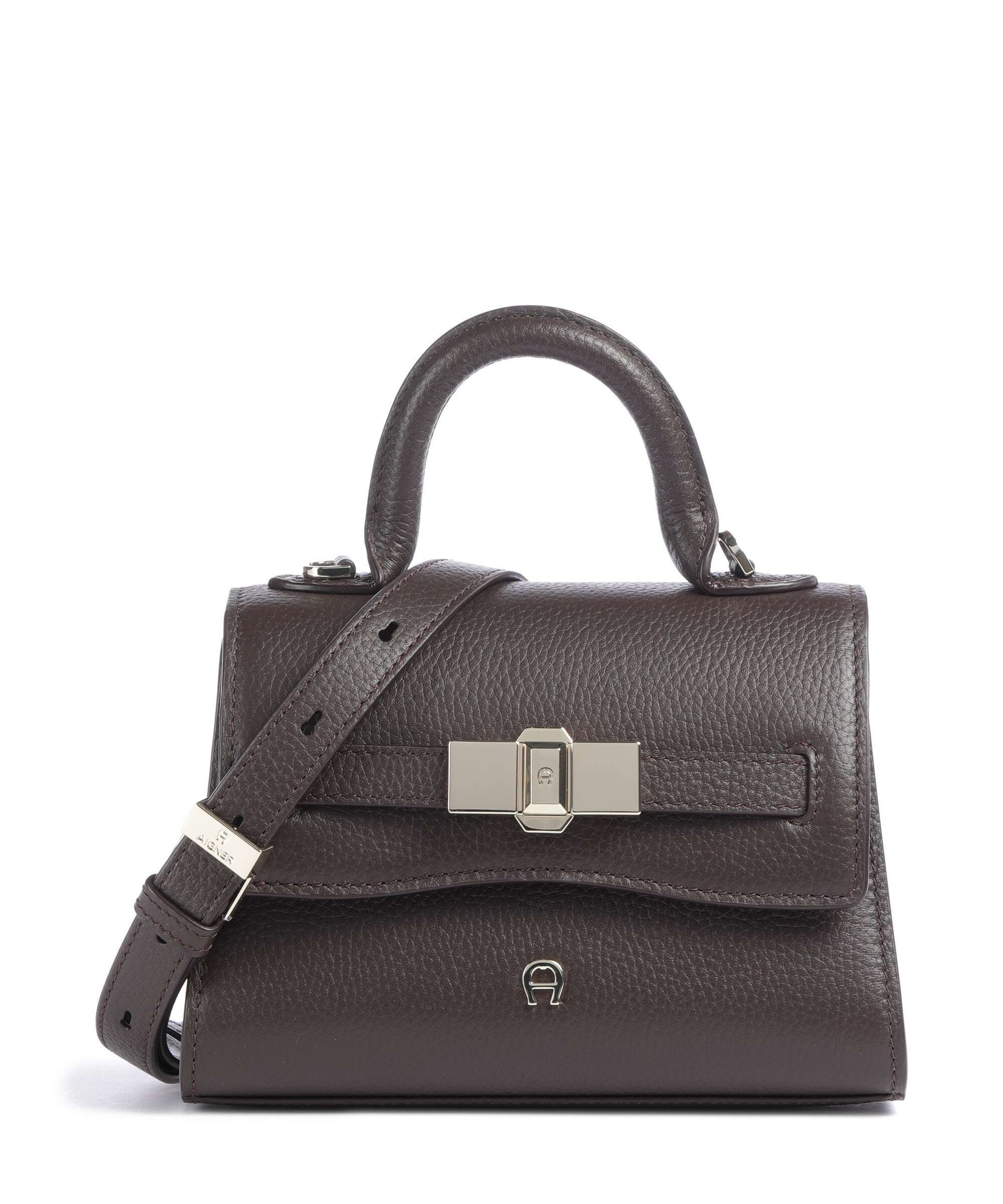 Aigner Farah XS Crossbody tas soil brown